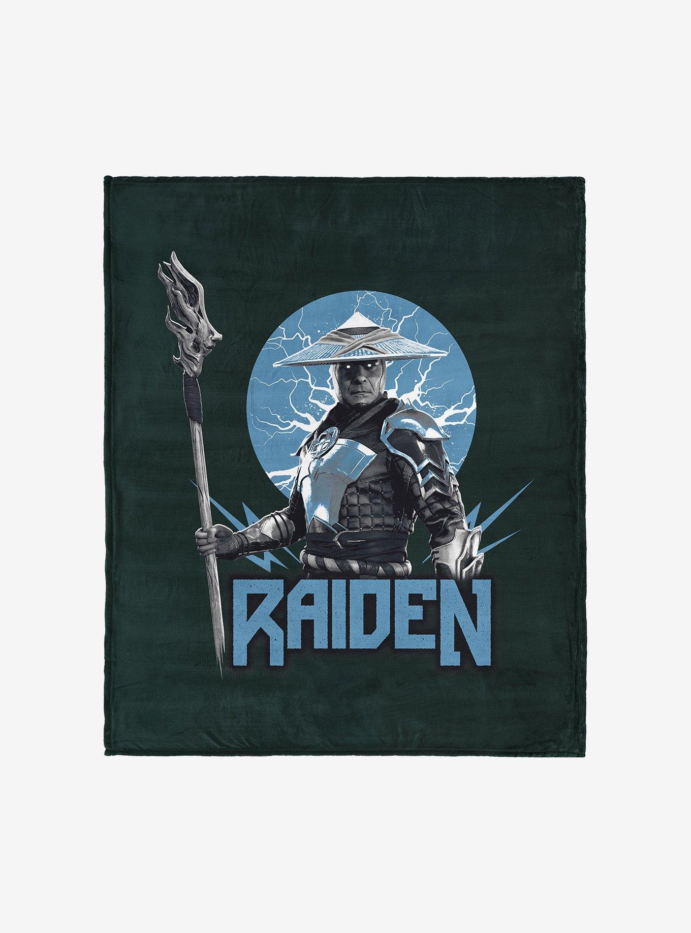 Mortal Kombat Raiden Silk Touch Throw Blanket , , hi-res