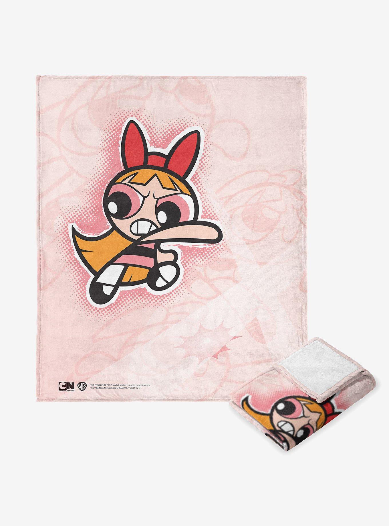 Powerpuff Girls Blossom Battle Silk Touch Blanket , , hi-res