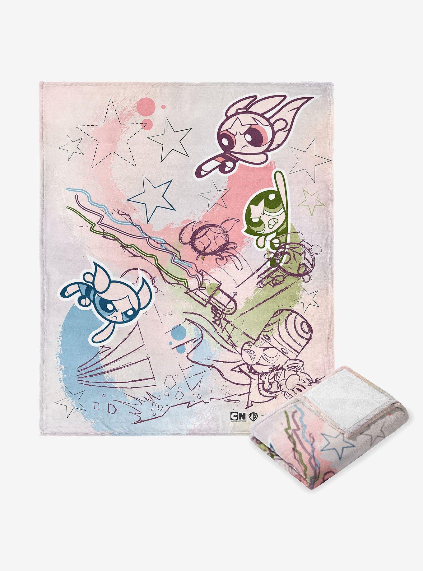 Powerpuff Girls Save Townsville Silk Touch Blanket , , hi-res