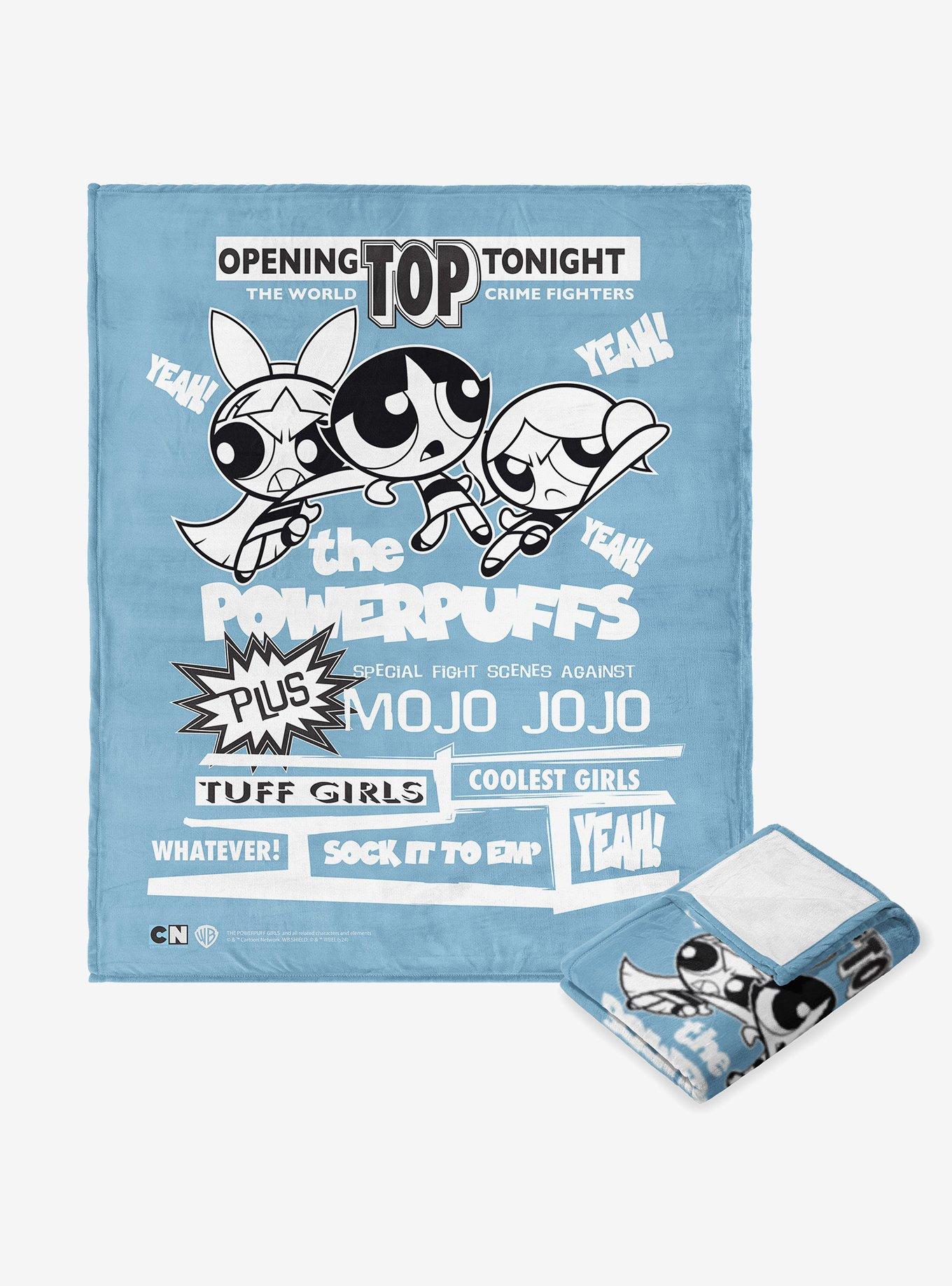Powerpuff Girls Sock It To Em Silk Touch Blanket , , hi-res