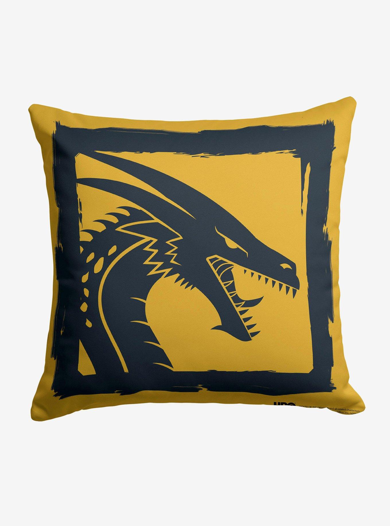 Game of Thrones Year of the Dragon Gold Dragon Throw Pillow, , hi-res