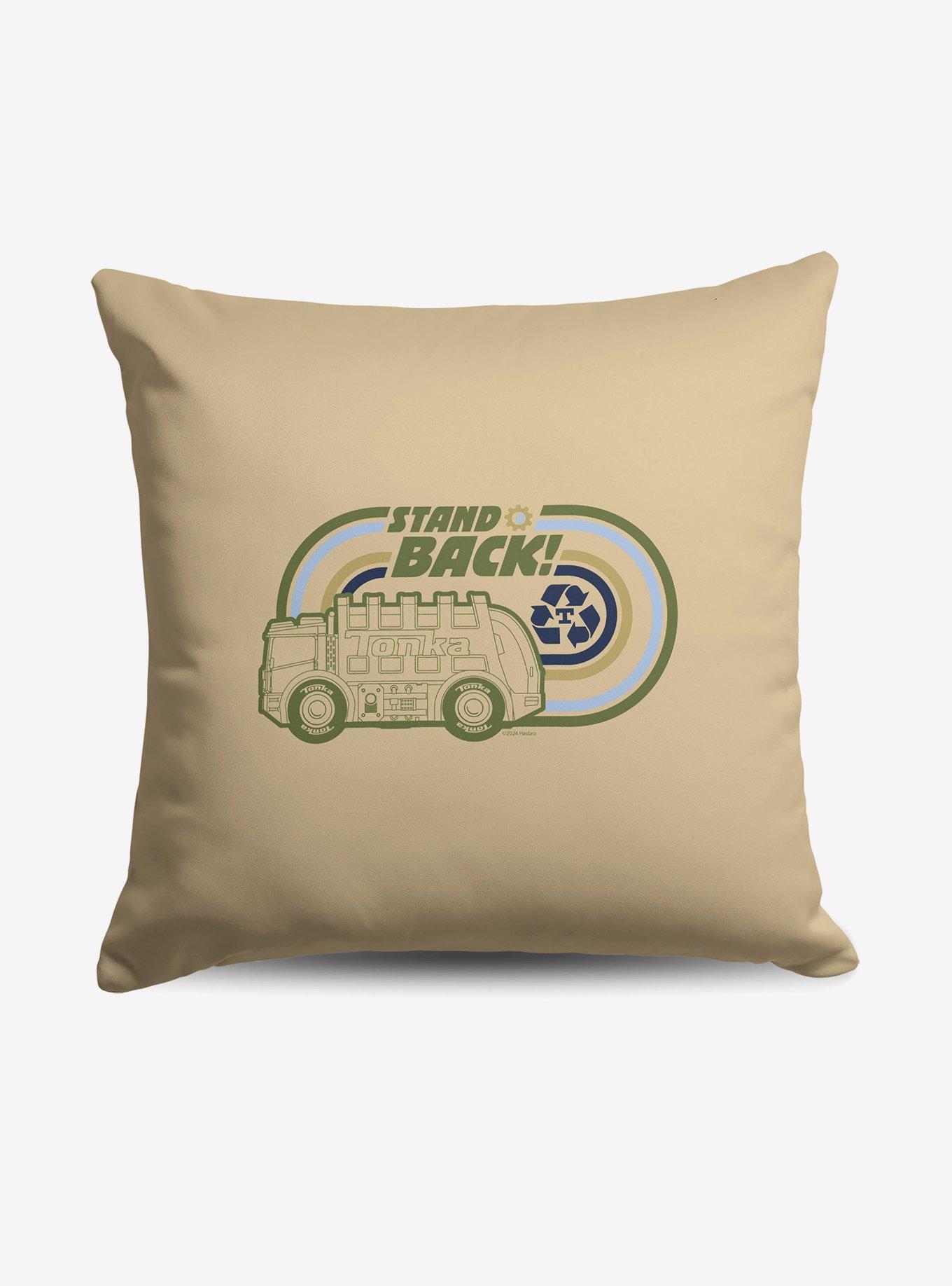 Tonka Stand Back Throw Pillow , , hi-res