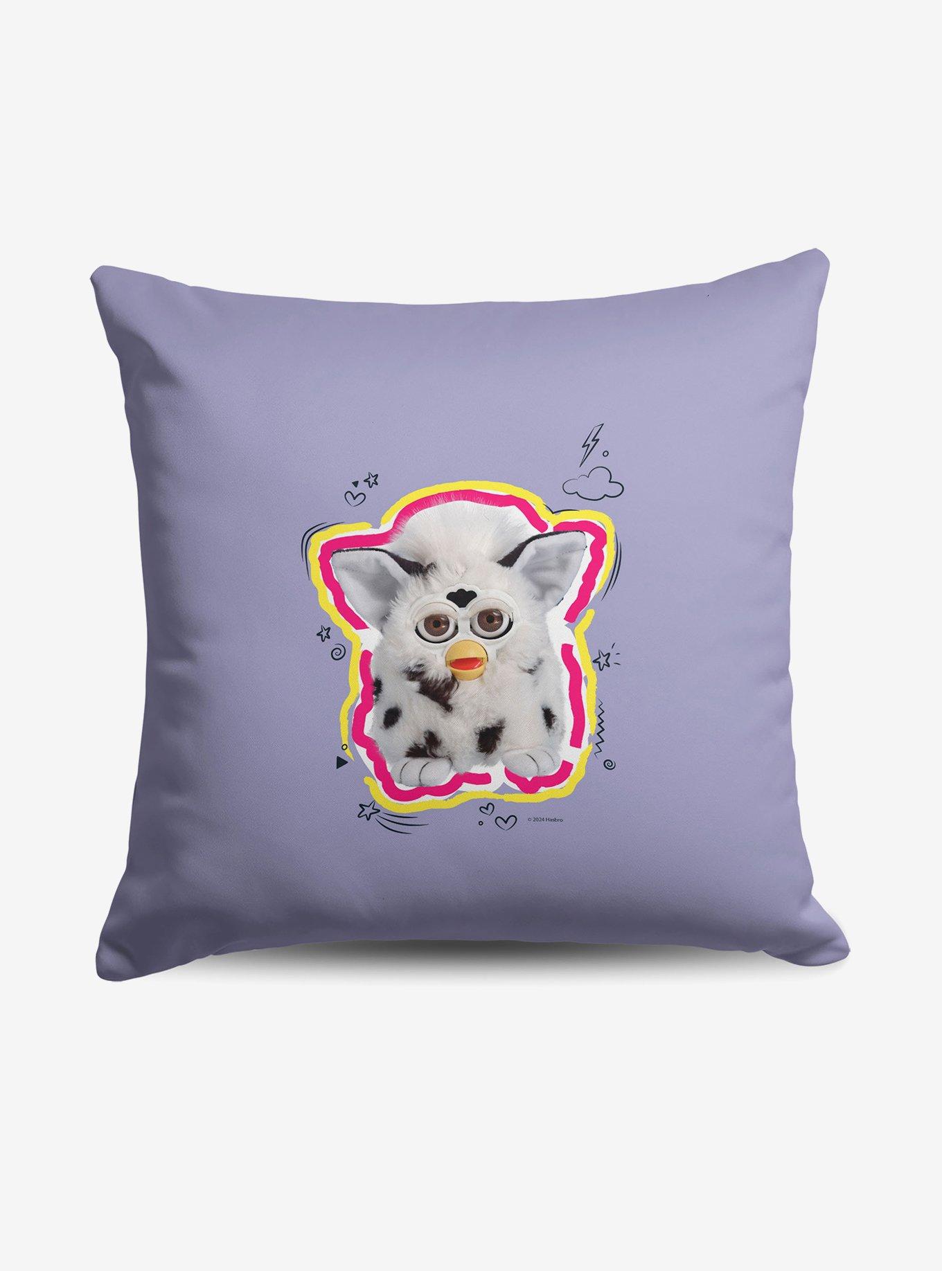 Furby Furby Doodle Throw Pillow , , hi-res