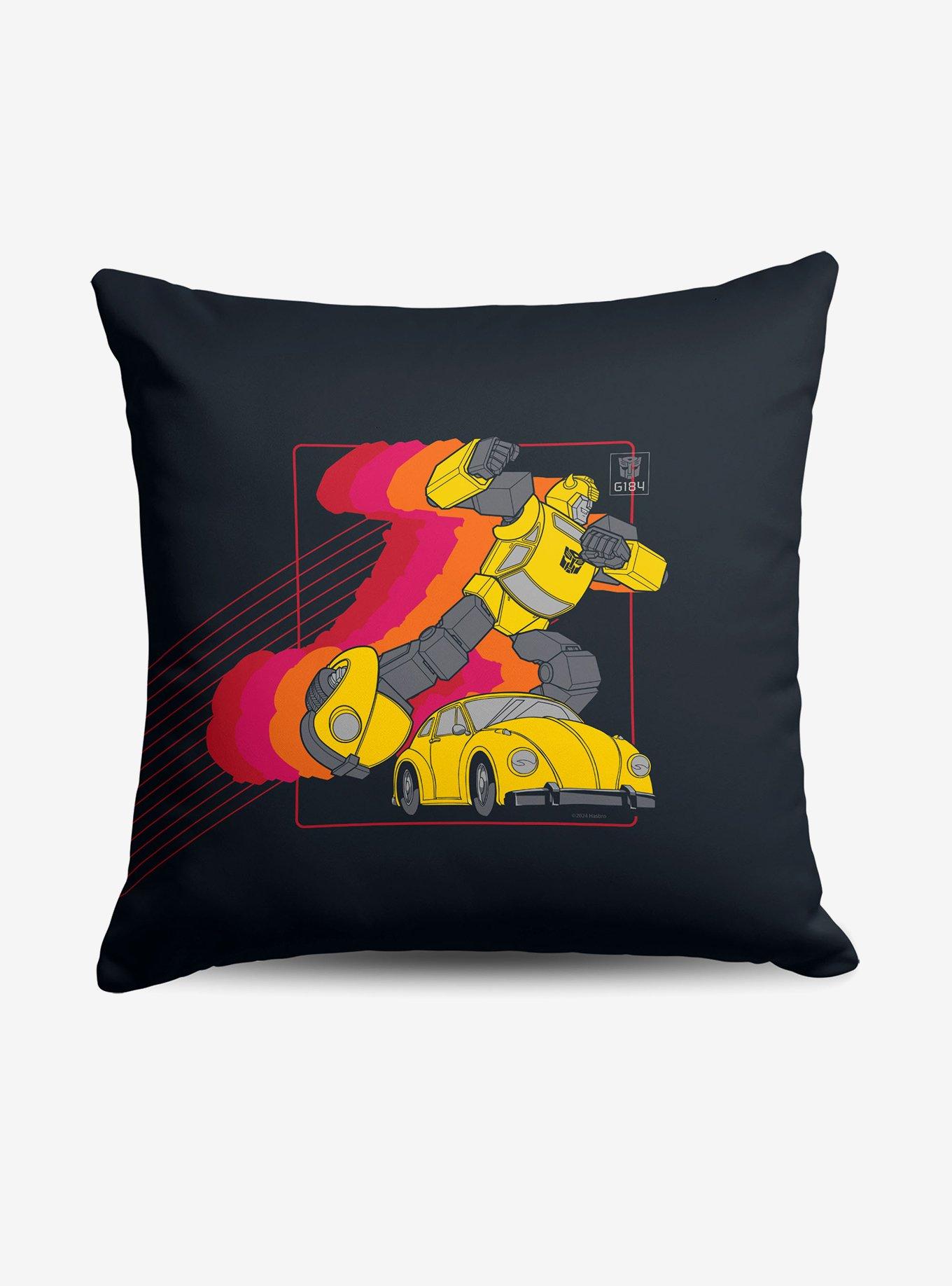 Transformers Bumble Beginning Throw Pillow , , hi-res