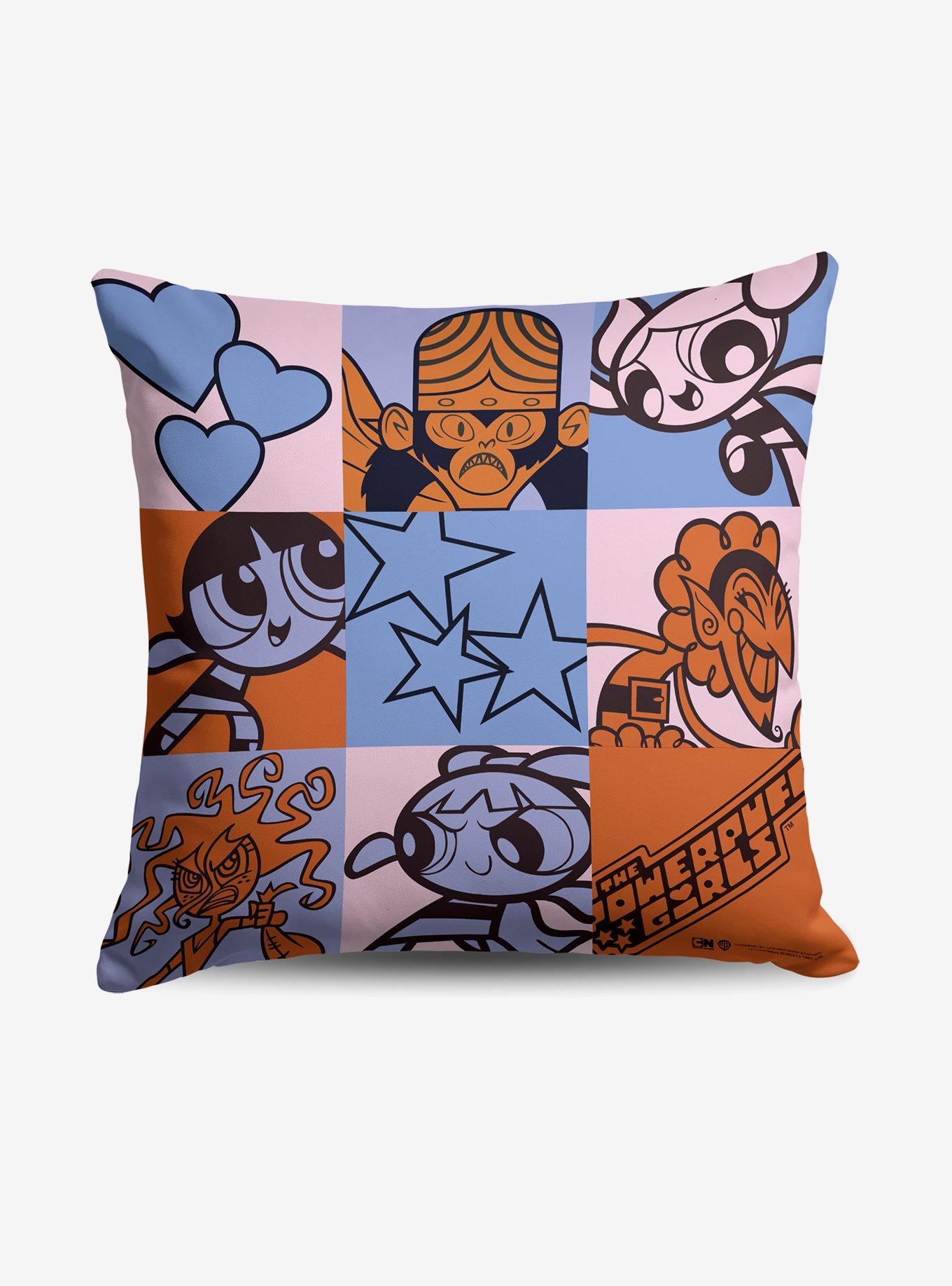 Powerpuff Girls Powerpuff Bluff Throw Pillow , , hi-res