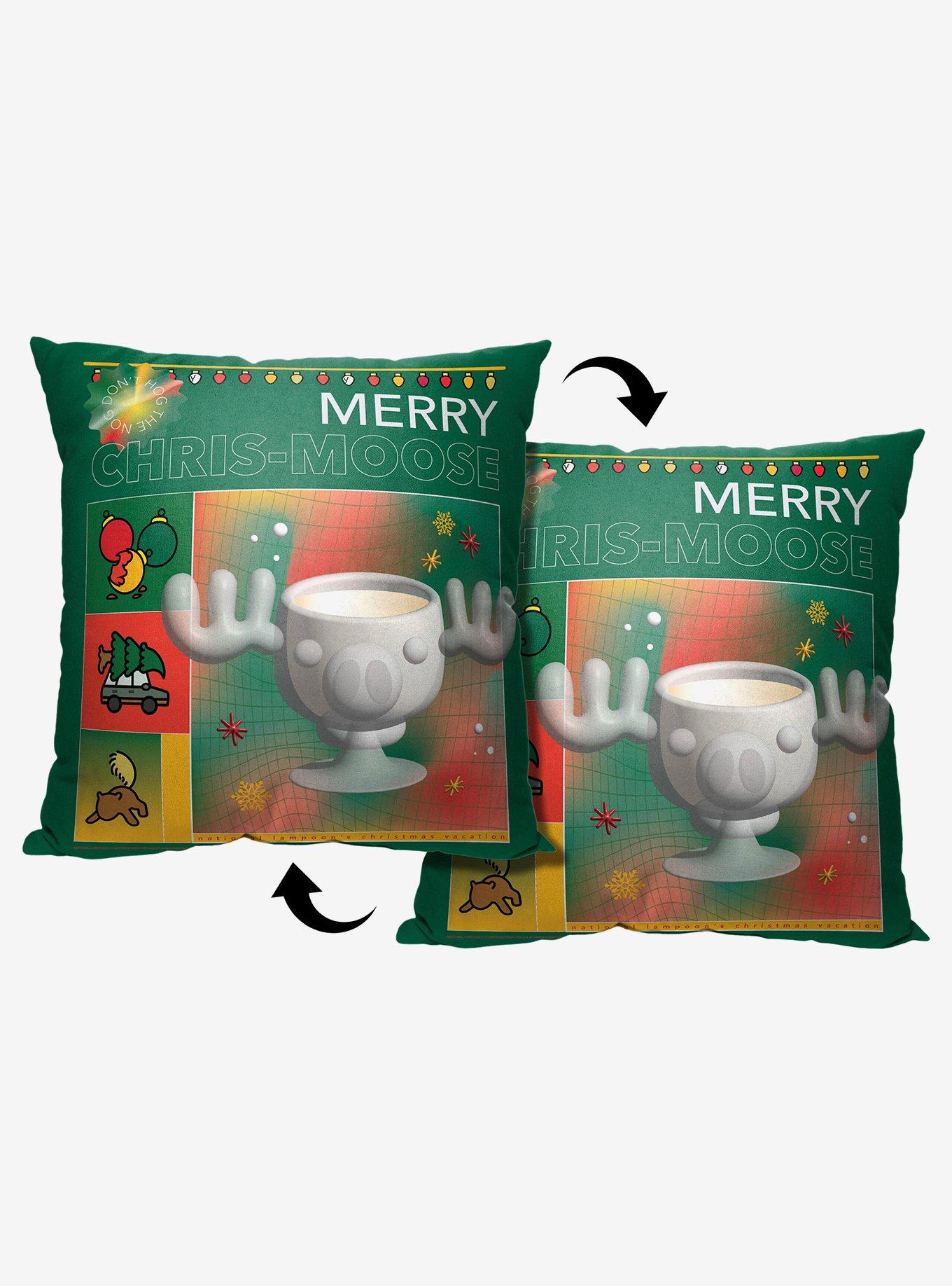 Christmas Vacation Chris Moose Throw Pillow , , hi-res