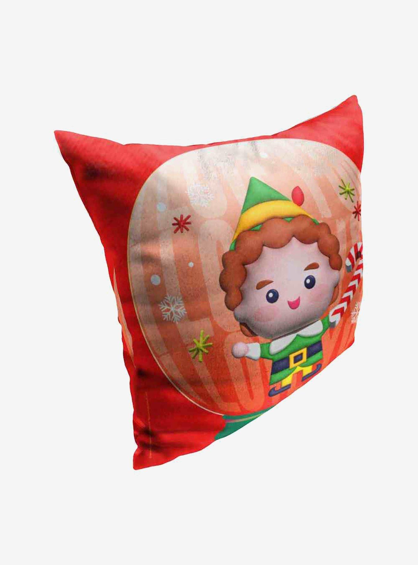 Elf I Love You Snow Globe Throw Pillow , , hi-res
