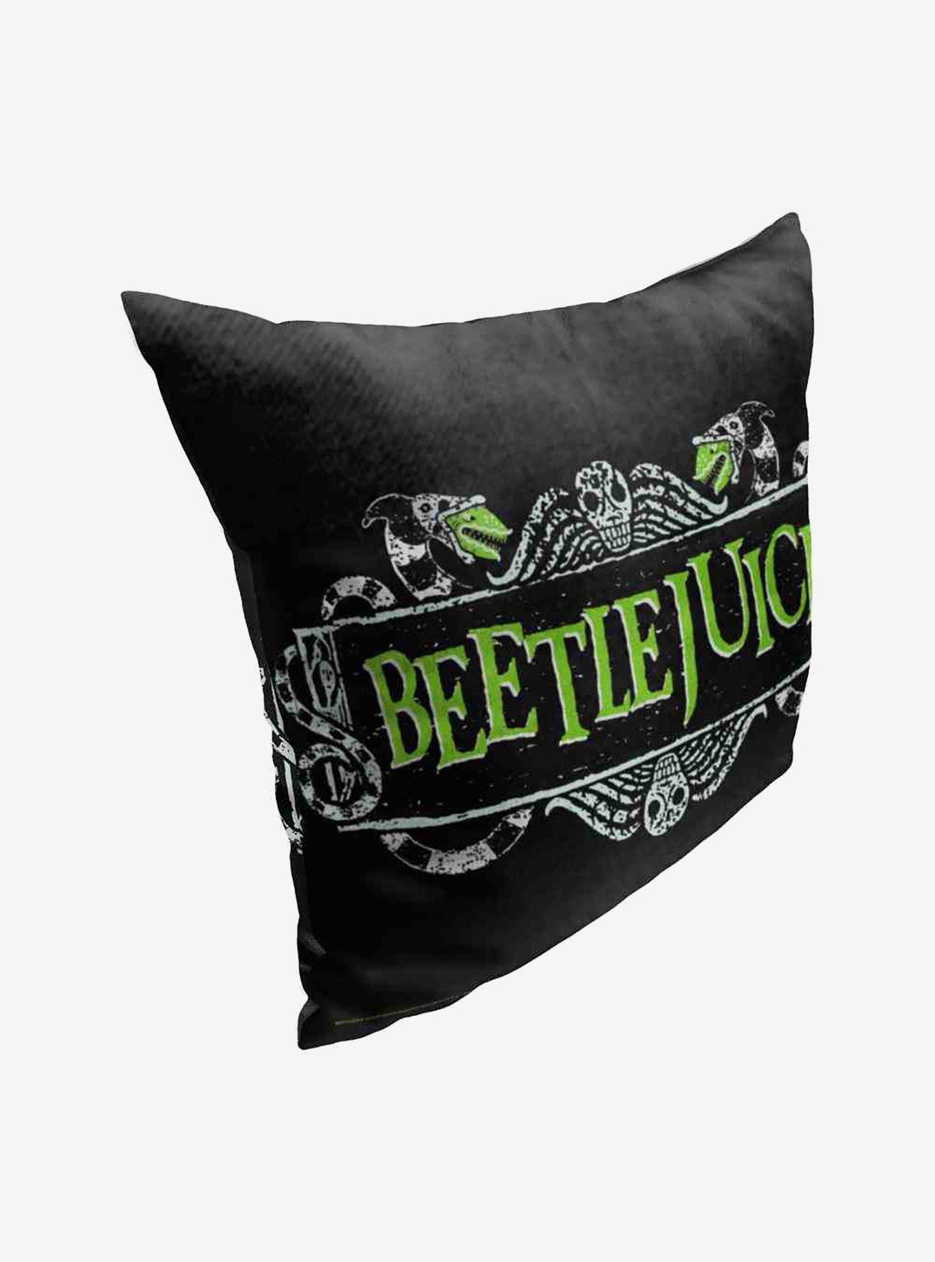 Beetlejuice Title Throw Pillow , , hi-res