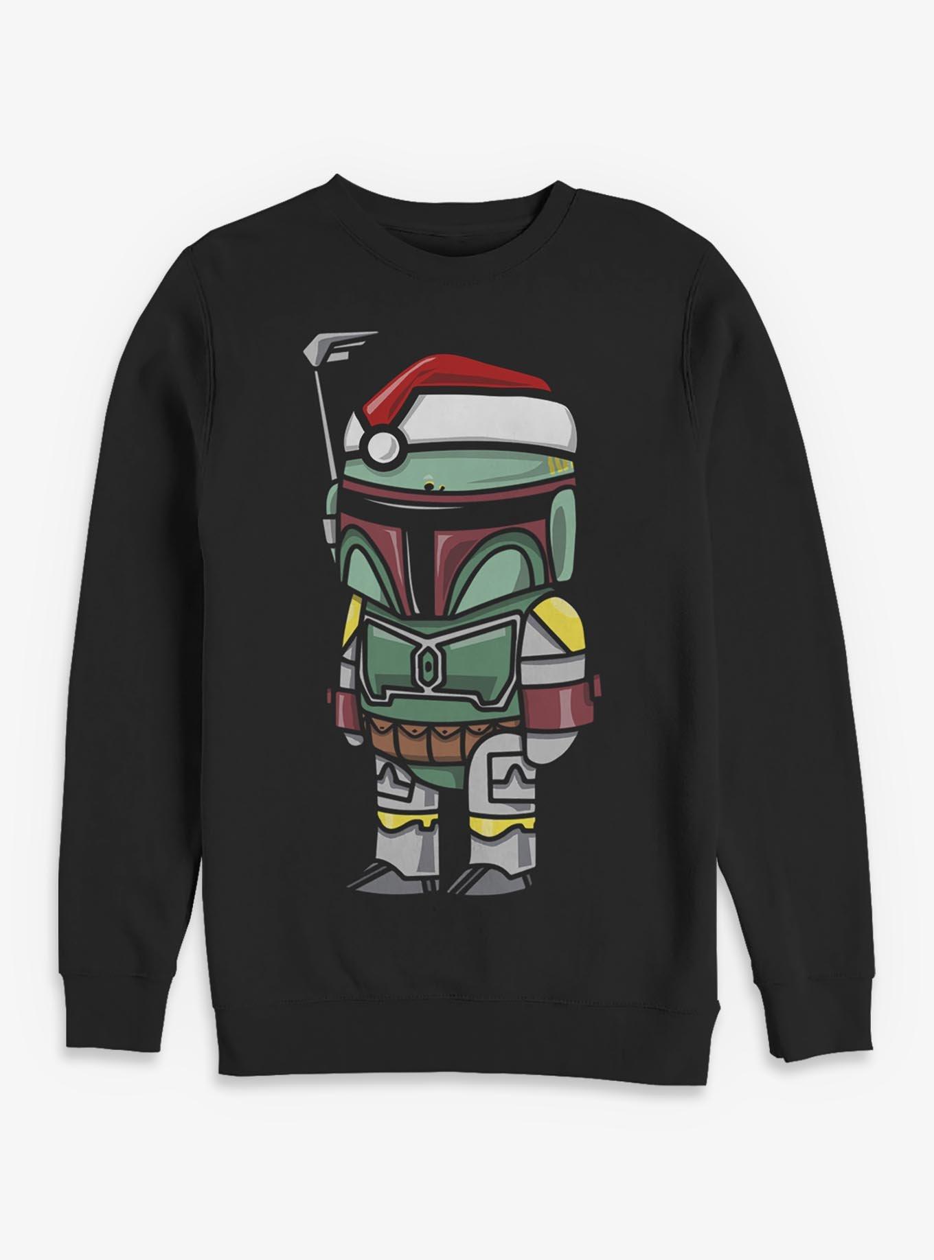 Star Wars Boba Santa Hat Sweatshirt, , hi-res