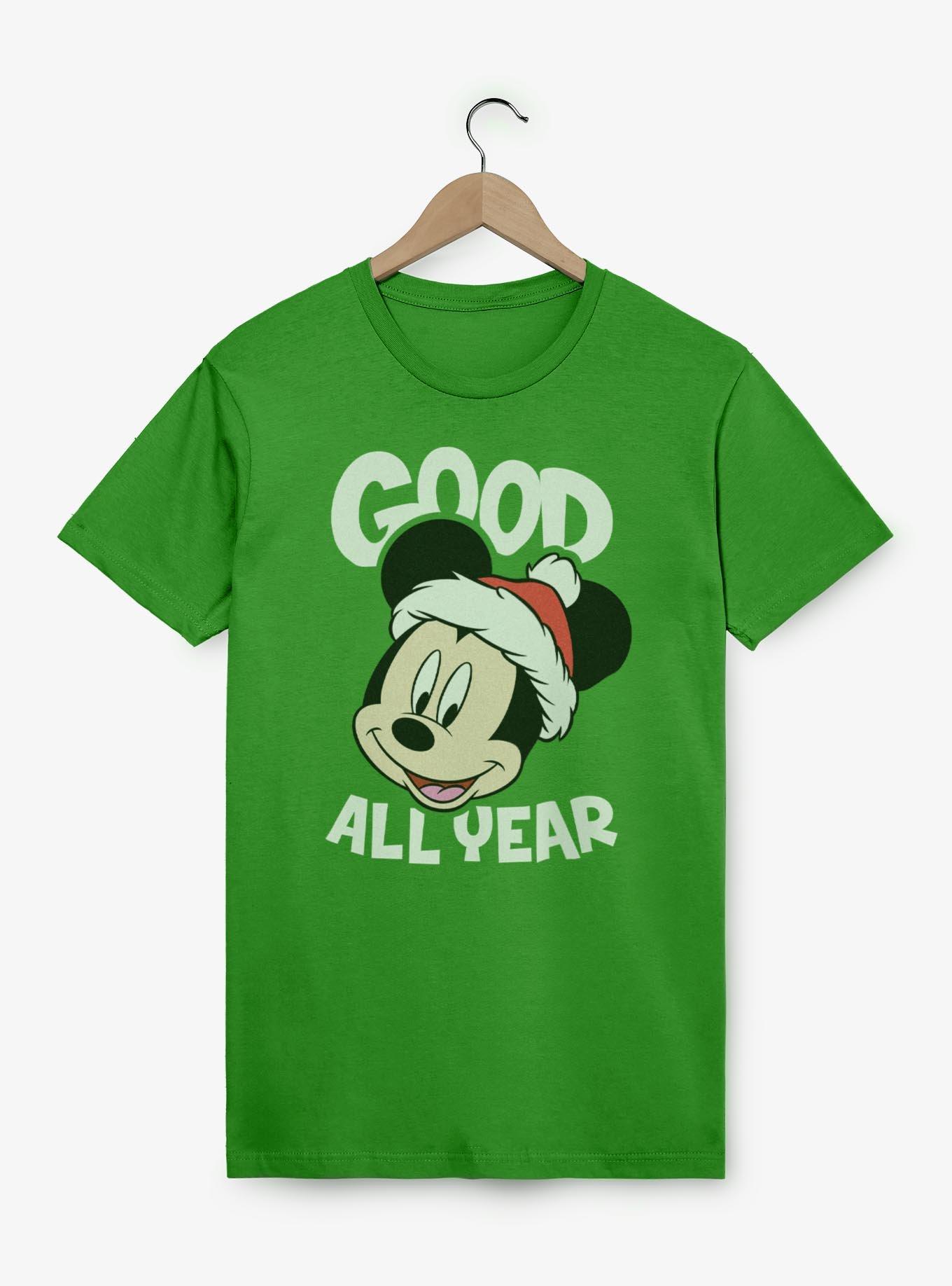 Disney Mickey Mouse Festive Good All Year T-Shirt, , hi-res