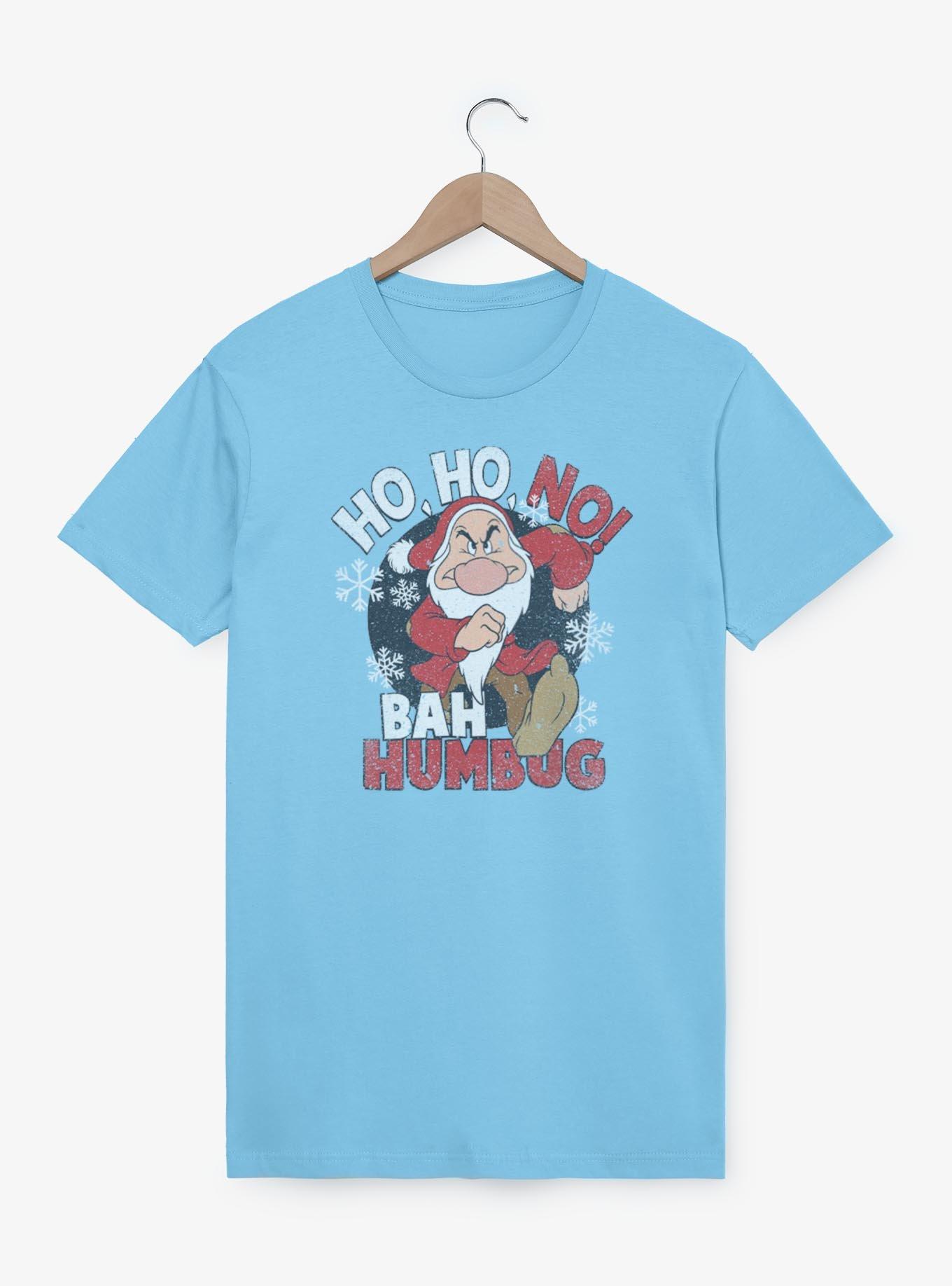 Disney Snow White And The Seven Dwarfs Ho Ho No Bah Humbug T-Shirt, , hi-res