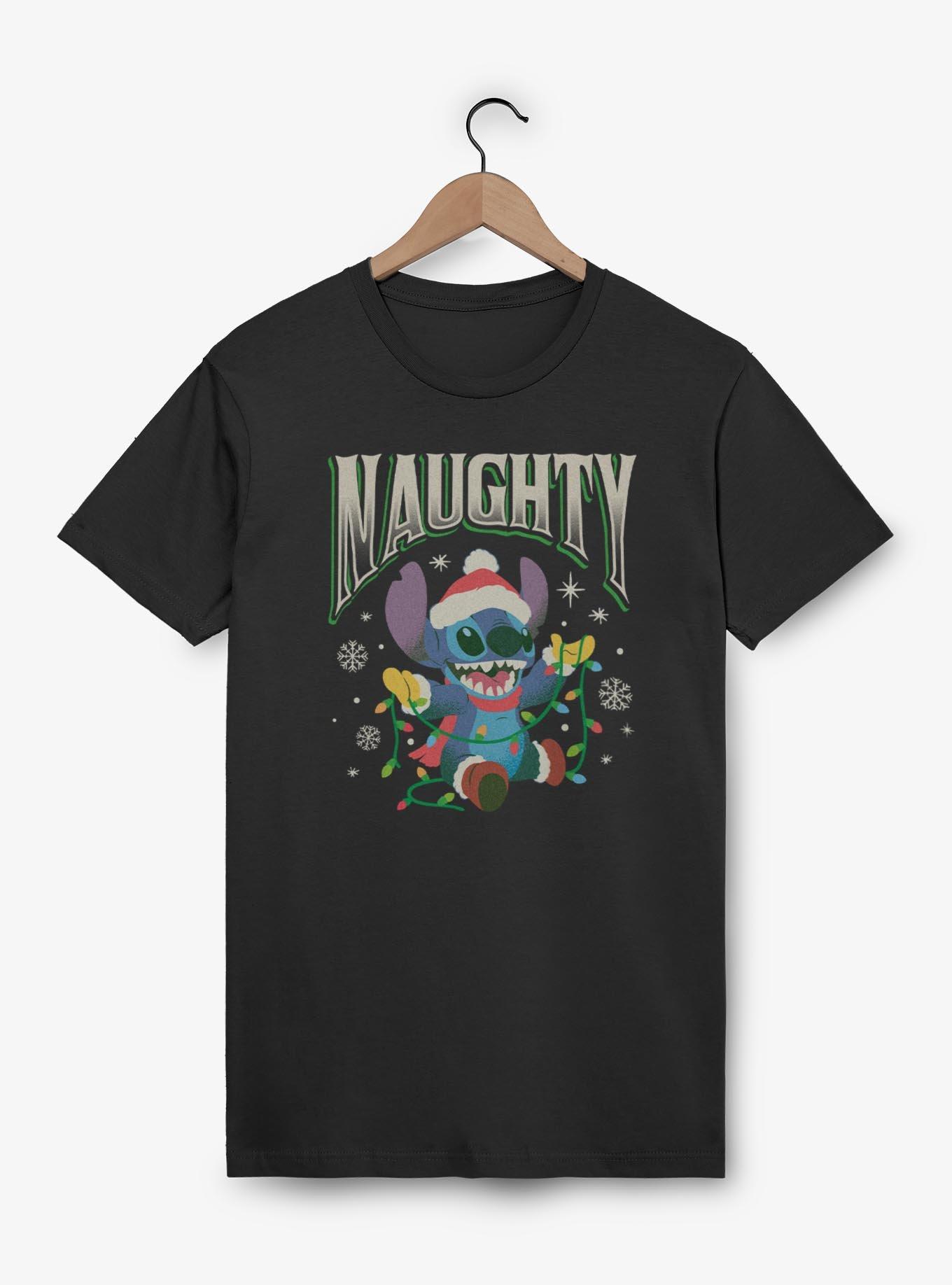 Disney Lilo & Stitch Naughty Xmas Stitch T-Shirt, , hi-res