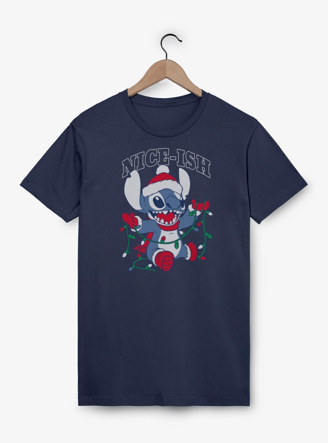 Disney Lilo & Stitch Stitch Nice-ish Lights T-Shirt, , hi-res