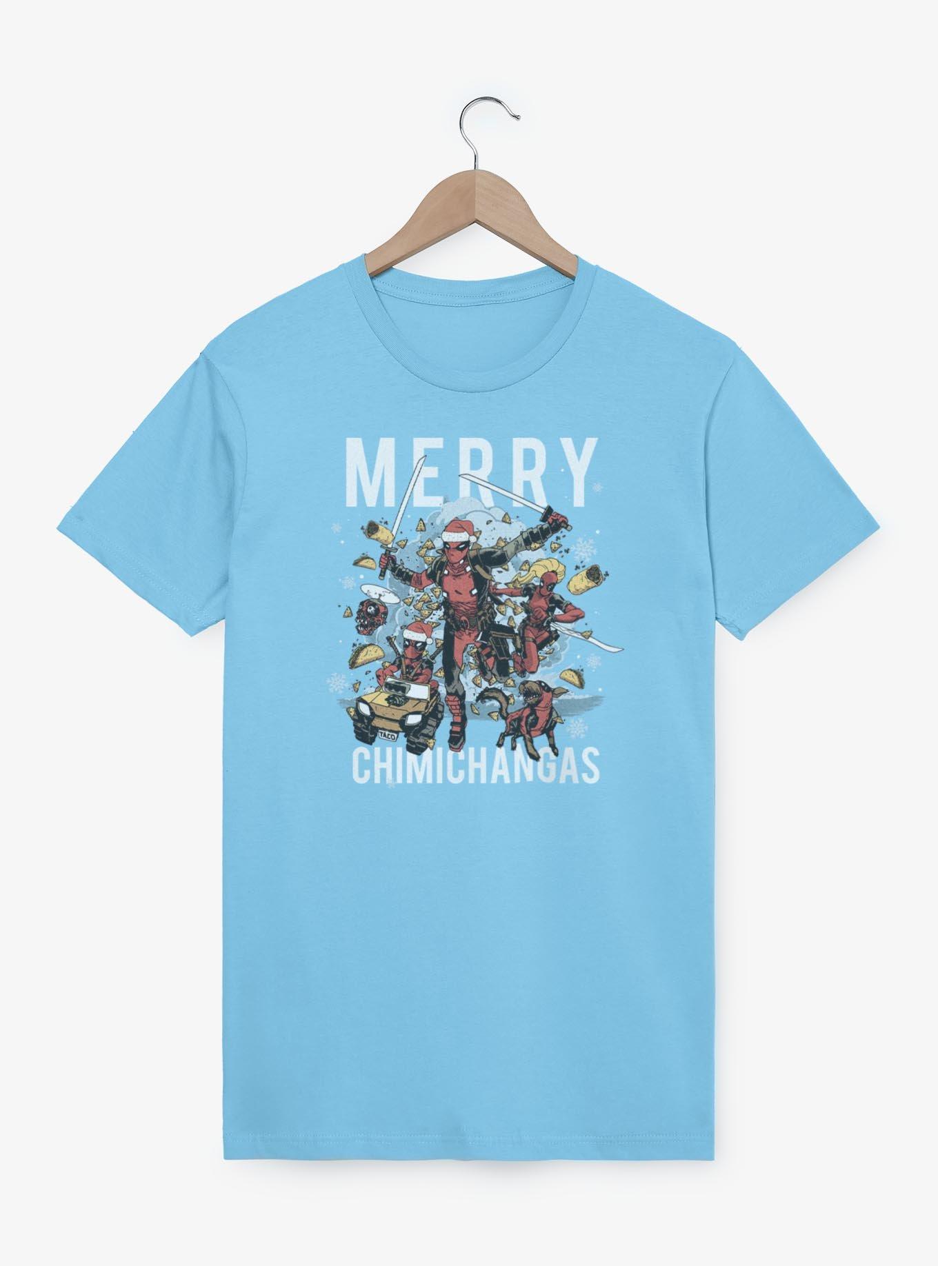 Marvel Deadpool Merry Chimichangas T-Shirt