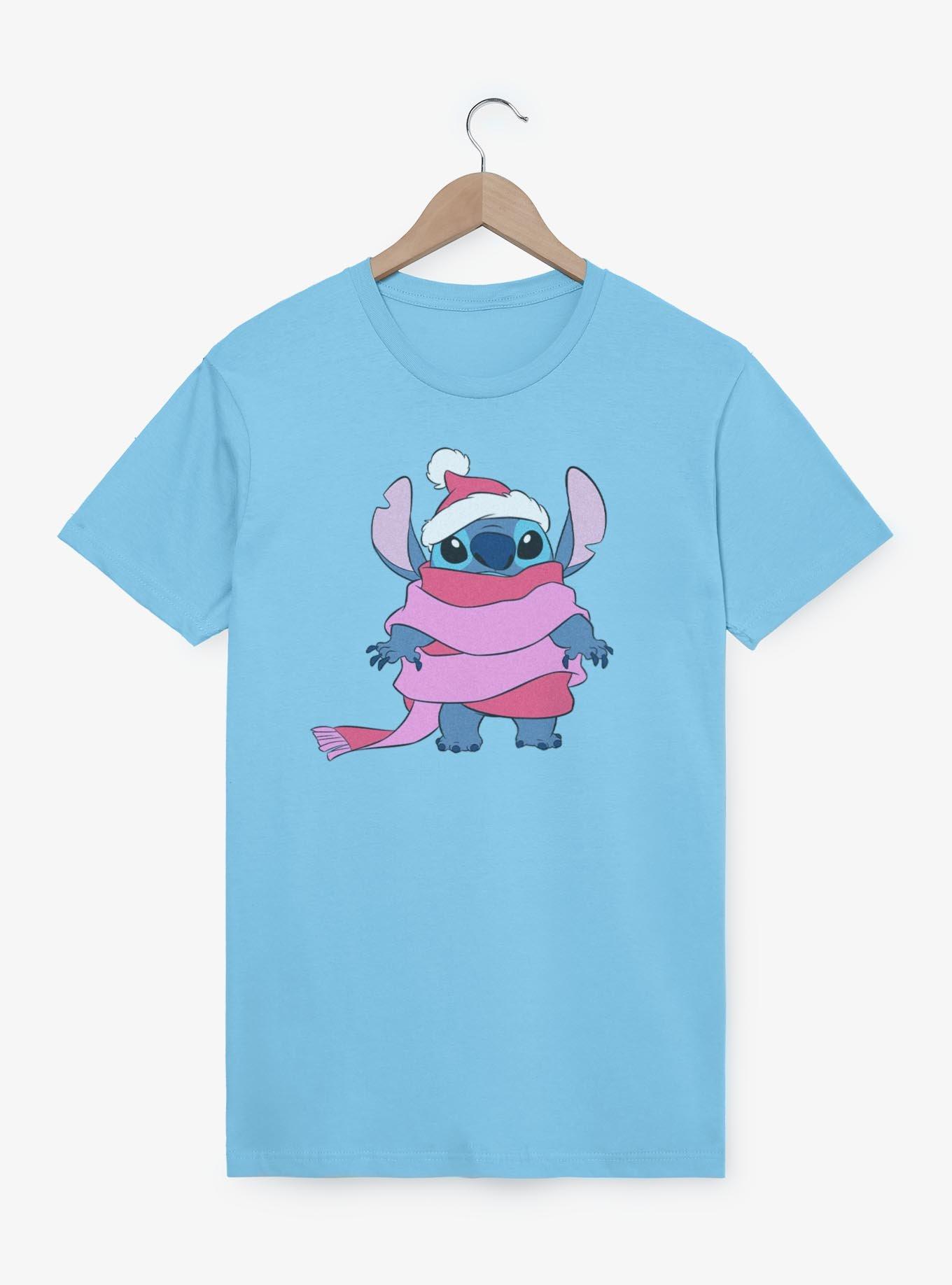 Disney Lilo & Stitch Stitch Wrap In Scarf T-Shirt, , hi-res