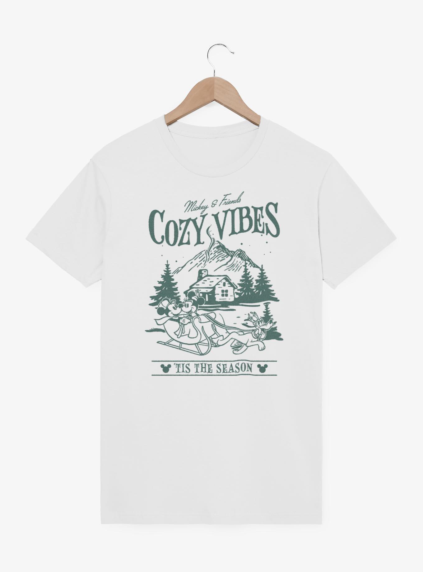Disney Mickey Mouse & Friends Cozy Vibes Tis The Season T-Shirt, , hi-res