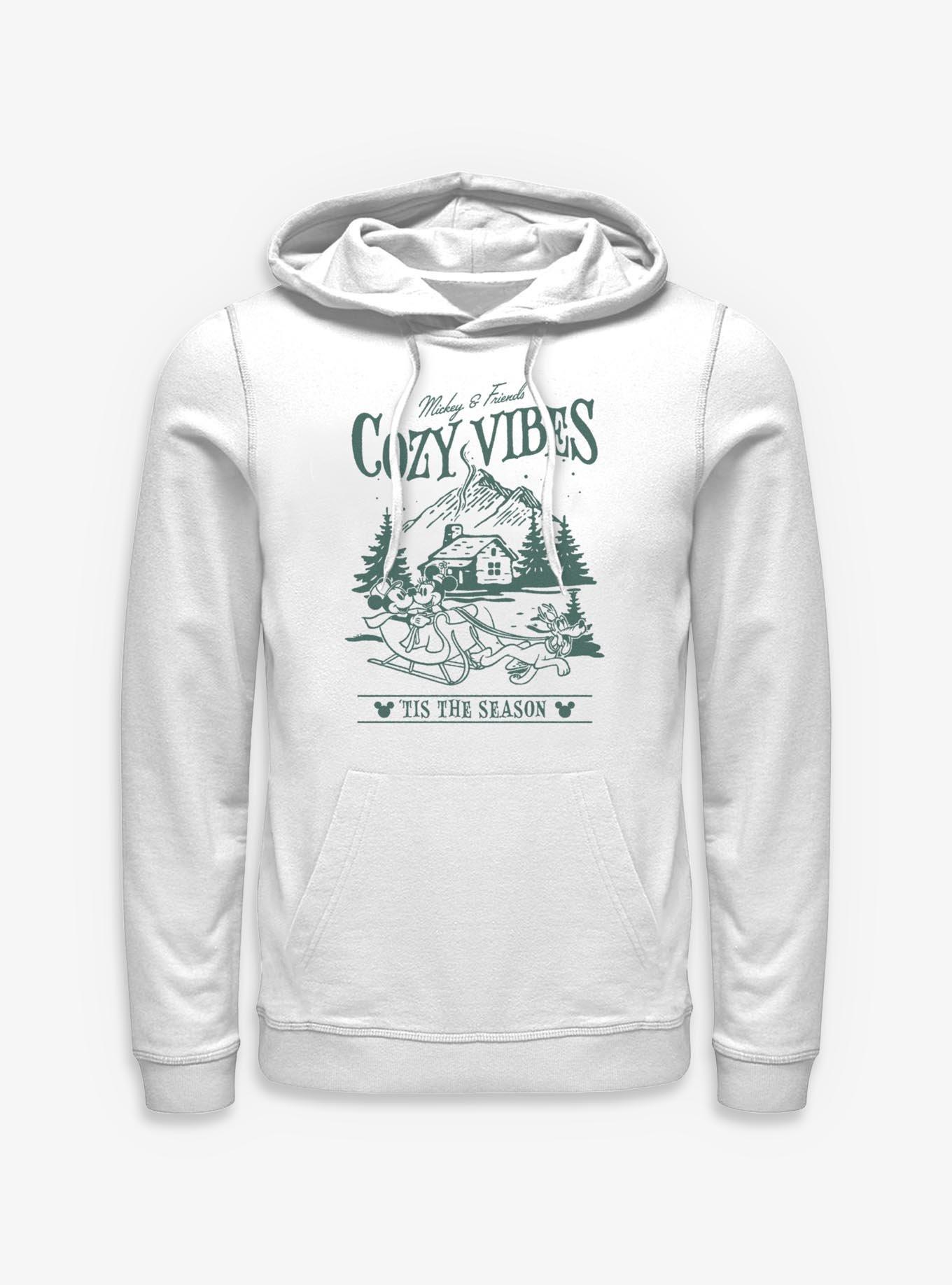 Disney Mickey Mouse & Friends Cozy Vibes Tis The Season Hoodie, , hi-res