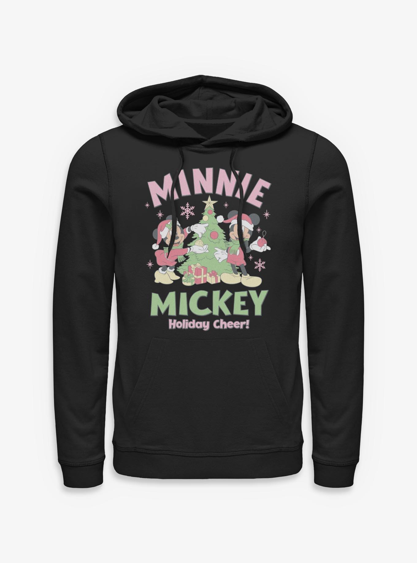 Disney Mickey Mouse & Minnie Holiday Cheer Hoodie
