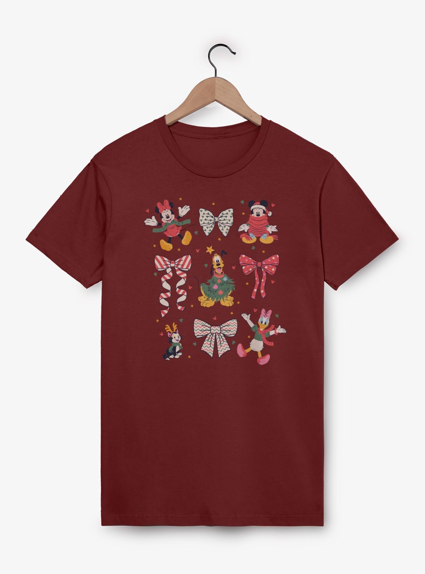 Disney Mickey Mouse & Friends Xmas Icons T-Shirt, , hi-res