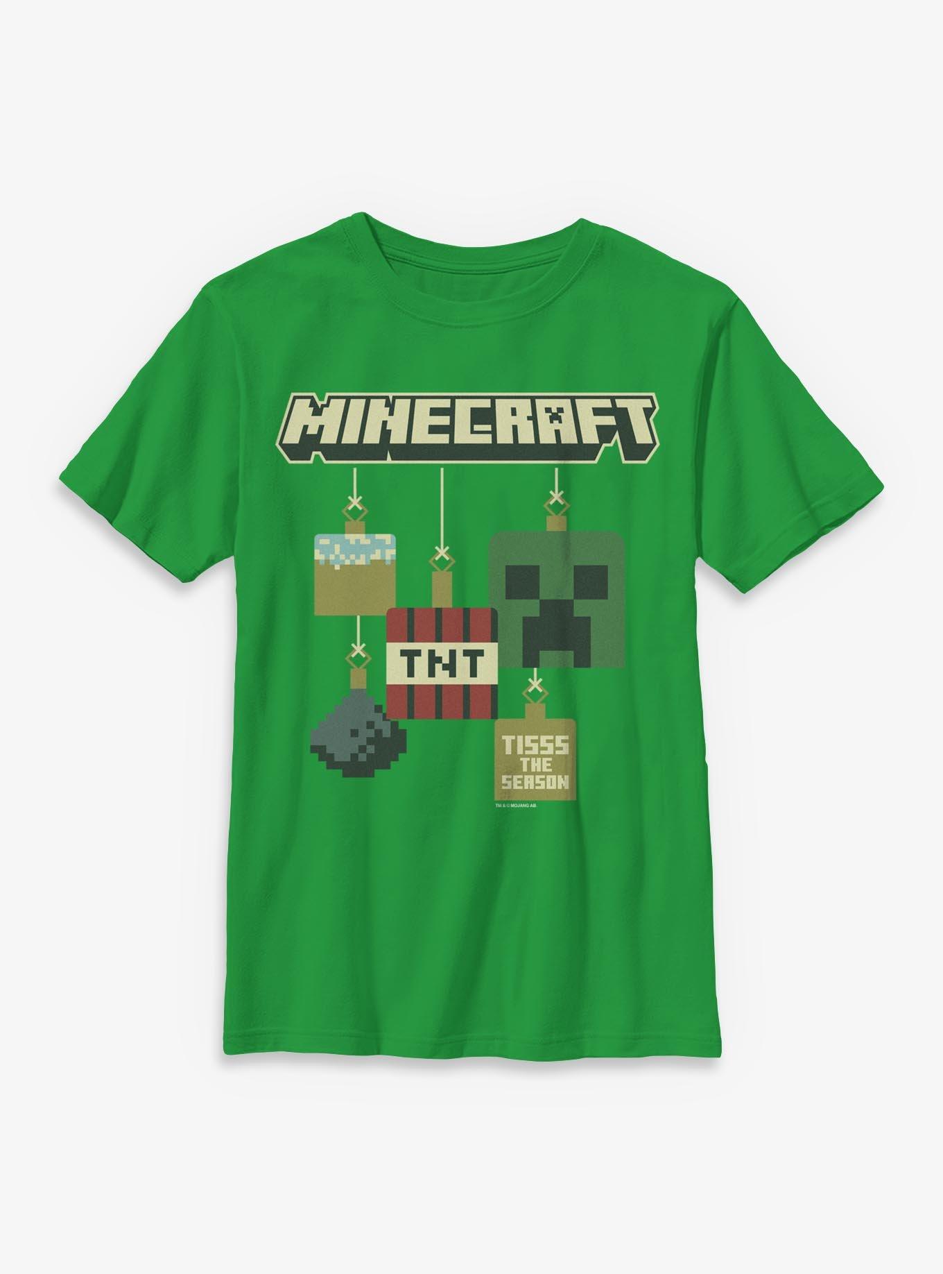 Minecraft Tisss Season Ornament Youth T-Shirt, , hi-res