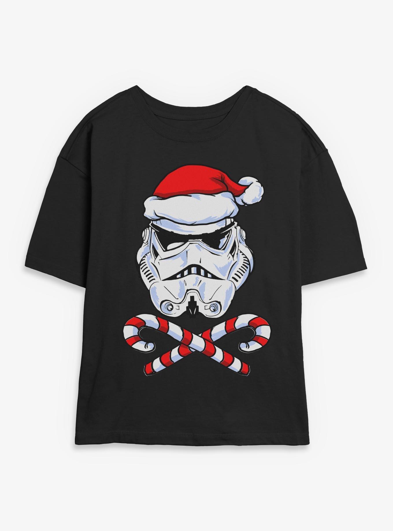 Star Wars Santa Trooper Womens Skimmer T-Shirt, , hi-res