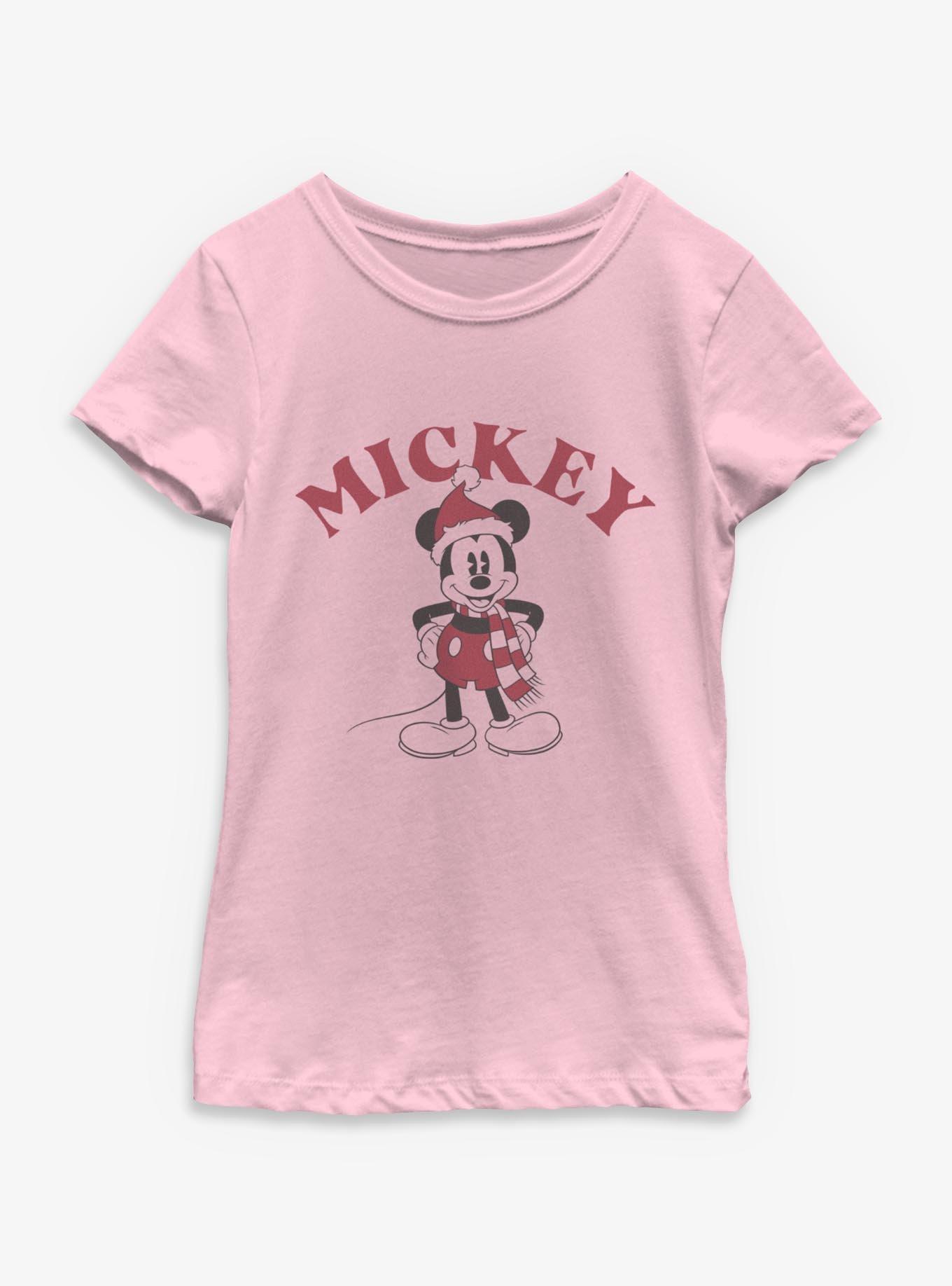 Disney Mickey Mouse Xmas Ready  Youth Girls T-Shirt, , hi-res