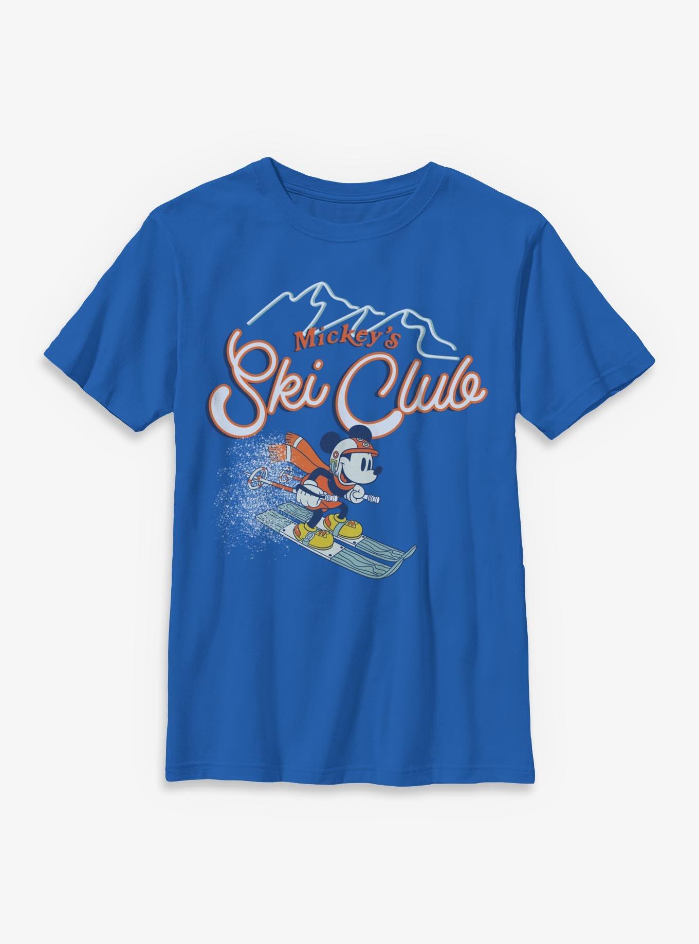 Disney Mickey Mouse Mickey's Ski Club Youth T-Shirt, , hi-res