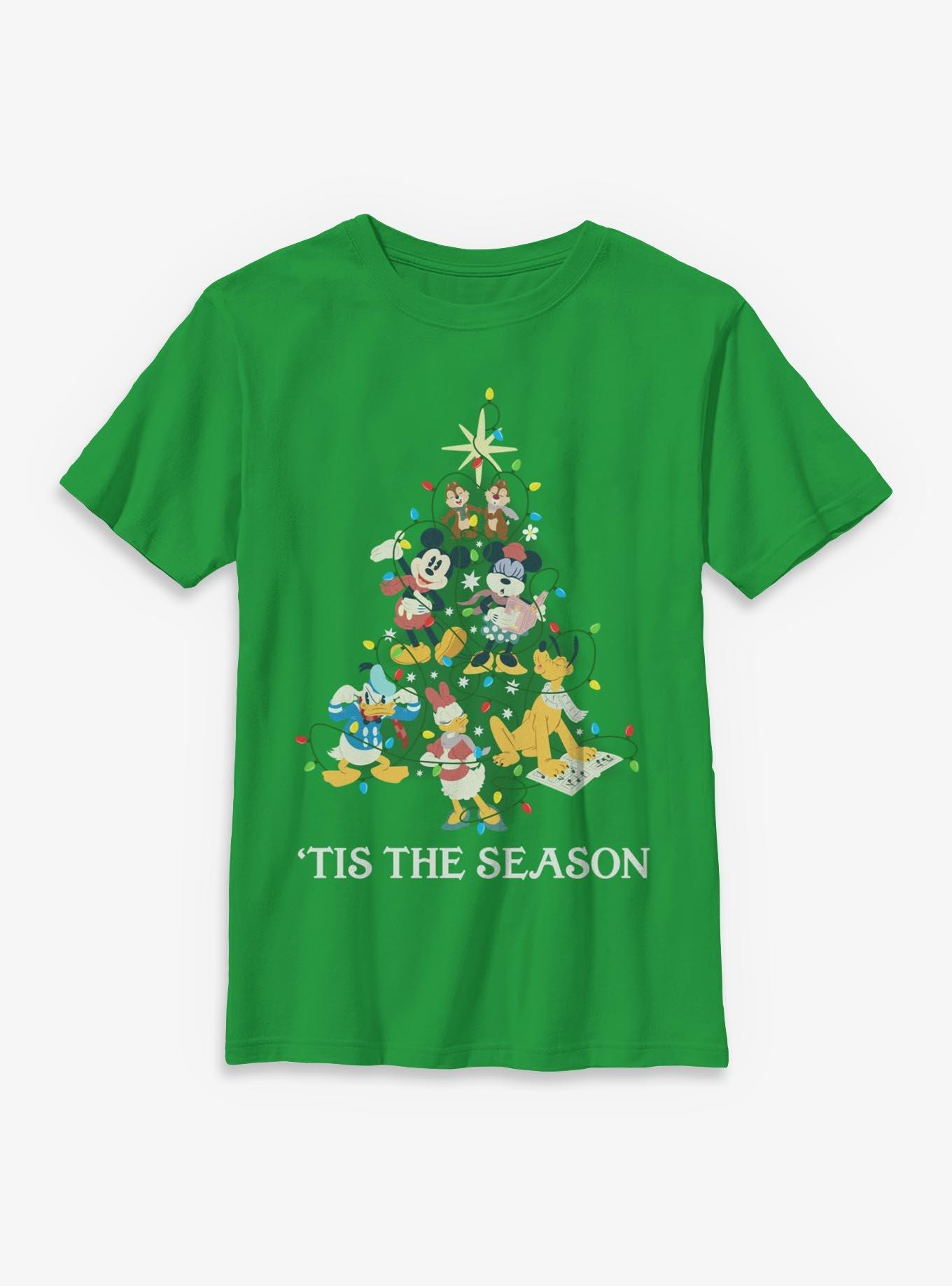 Disney Mickey Mouse & Friends Tis The Season Youth T-Shirt, , hi-res