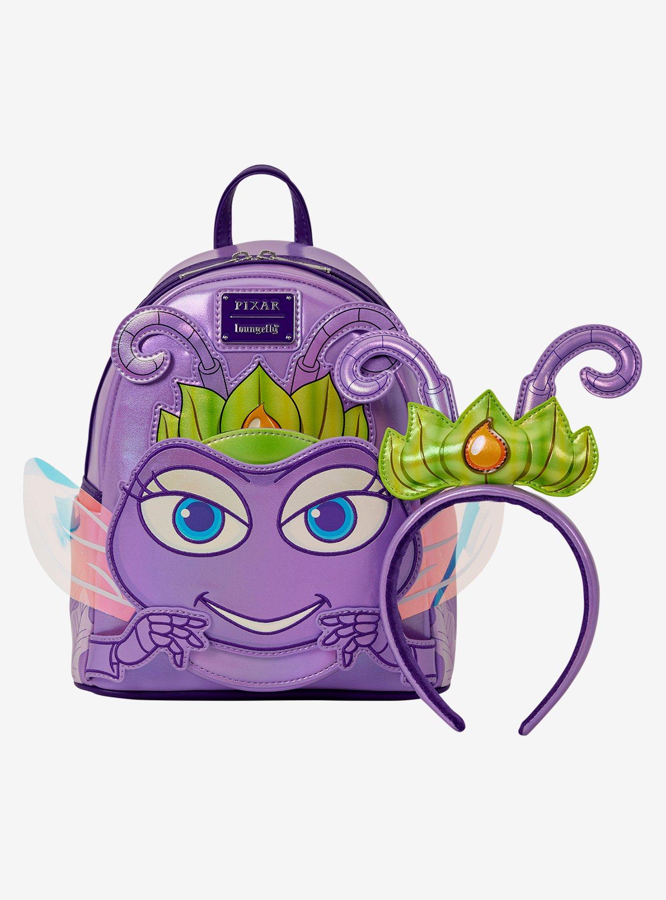Loungefly Disney Pixar A Bug's Life Princess Atta Figural Mini Backpack with Ear Headband, , hi-res