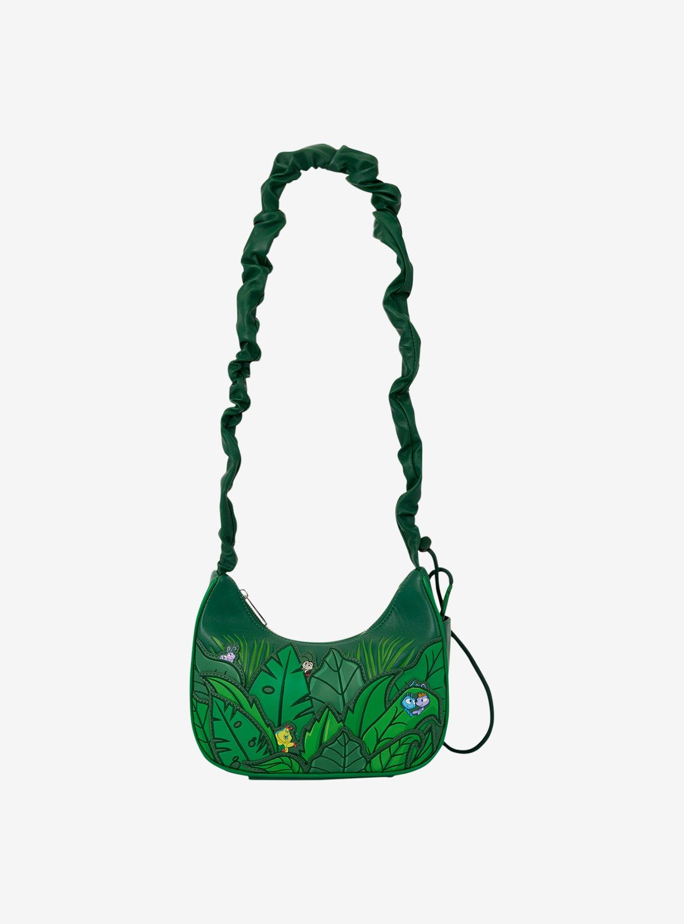 Loungefly Disney Pixar A Bug's Life Leaves Crossbody Bag, , hi-res