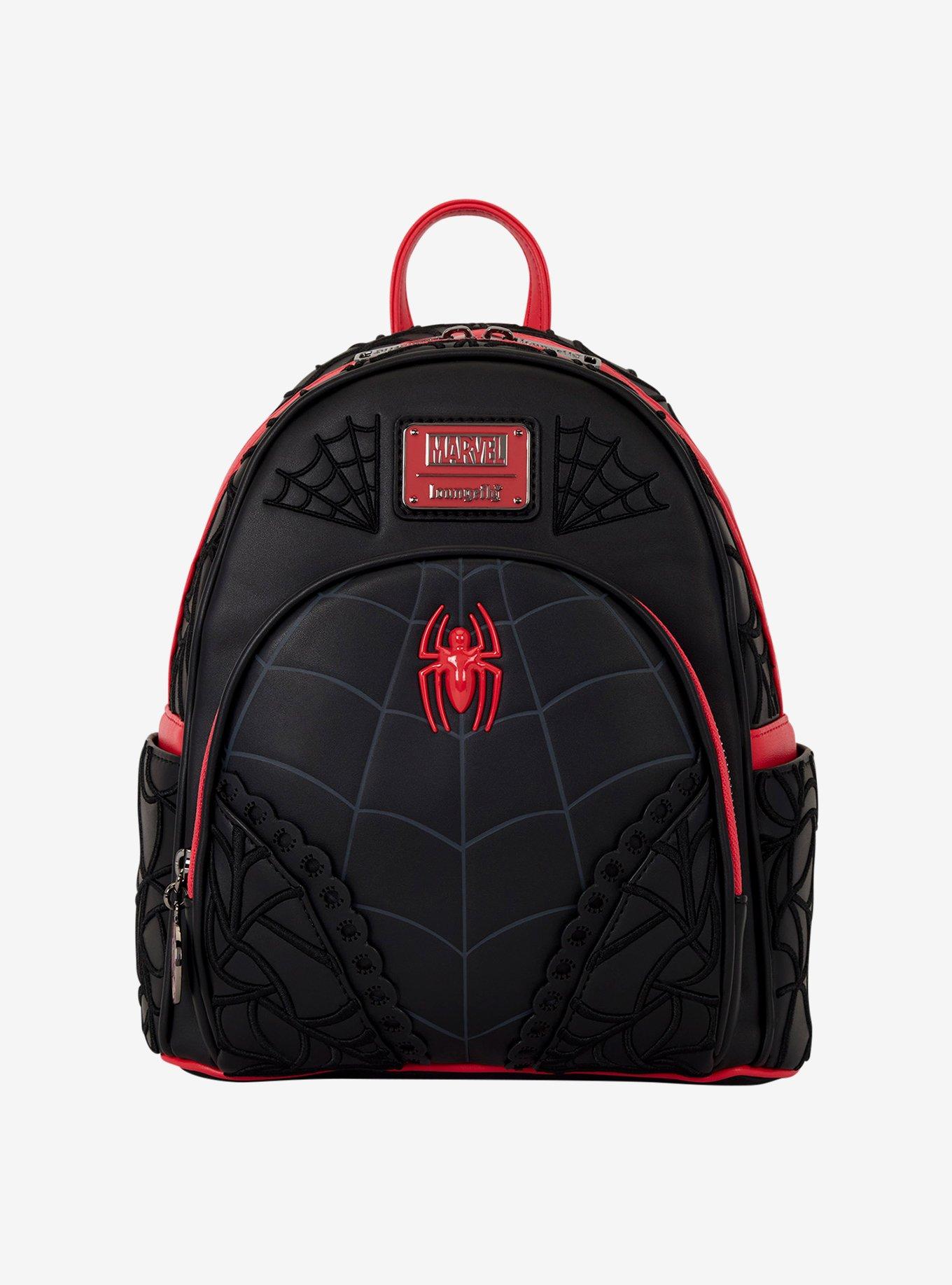 Loungefly Marvel Spider-Man Black Webs Mini Backpack, , hi-res