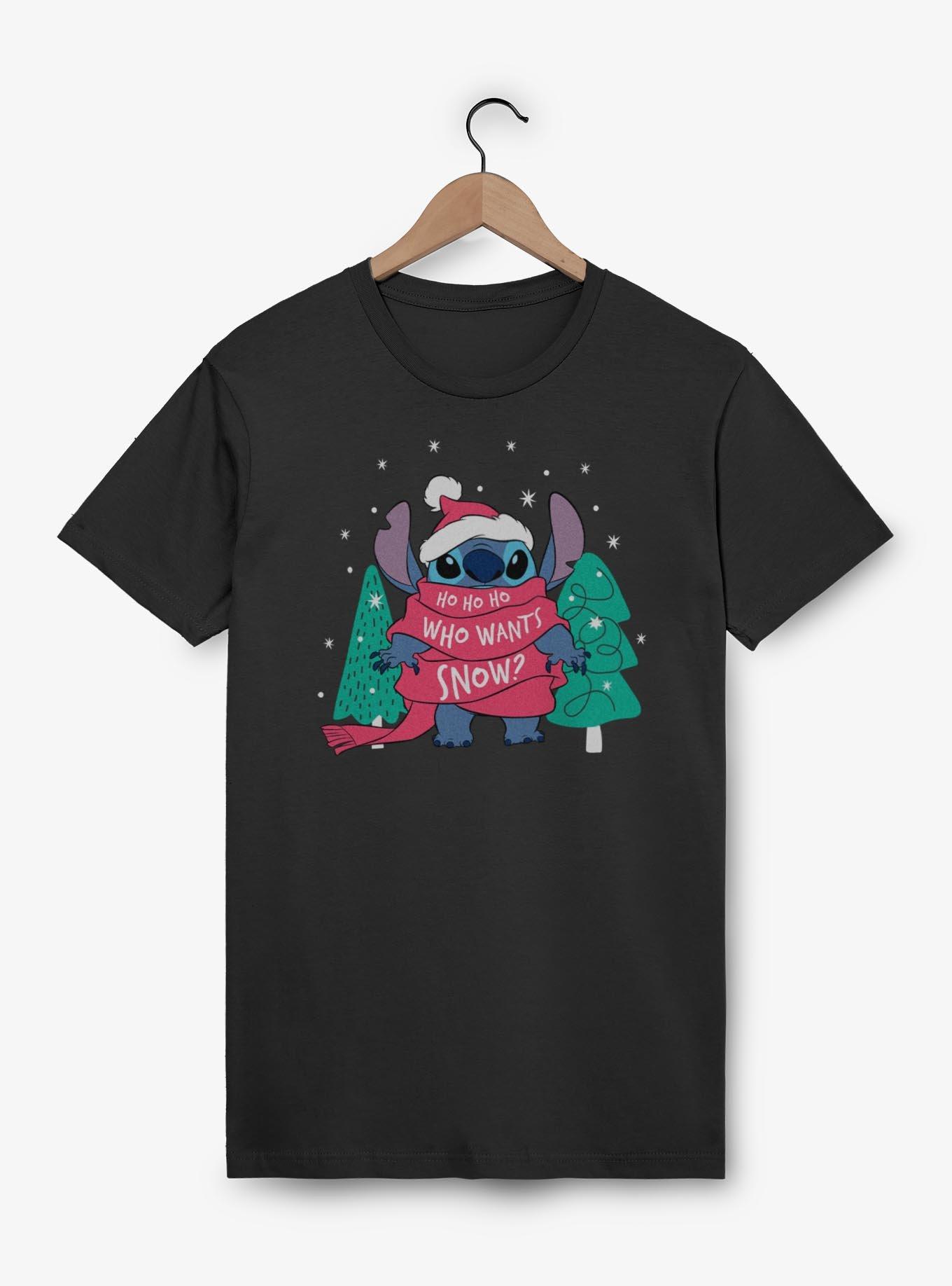 Disney Lilo & Stitch Who Wants Snow Stitch T-Shirt, , hi-res