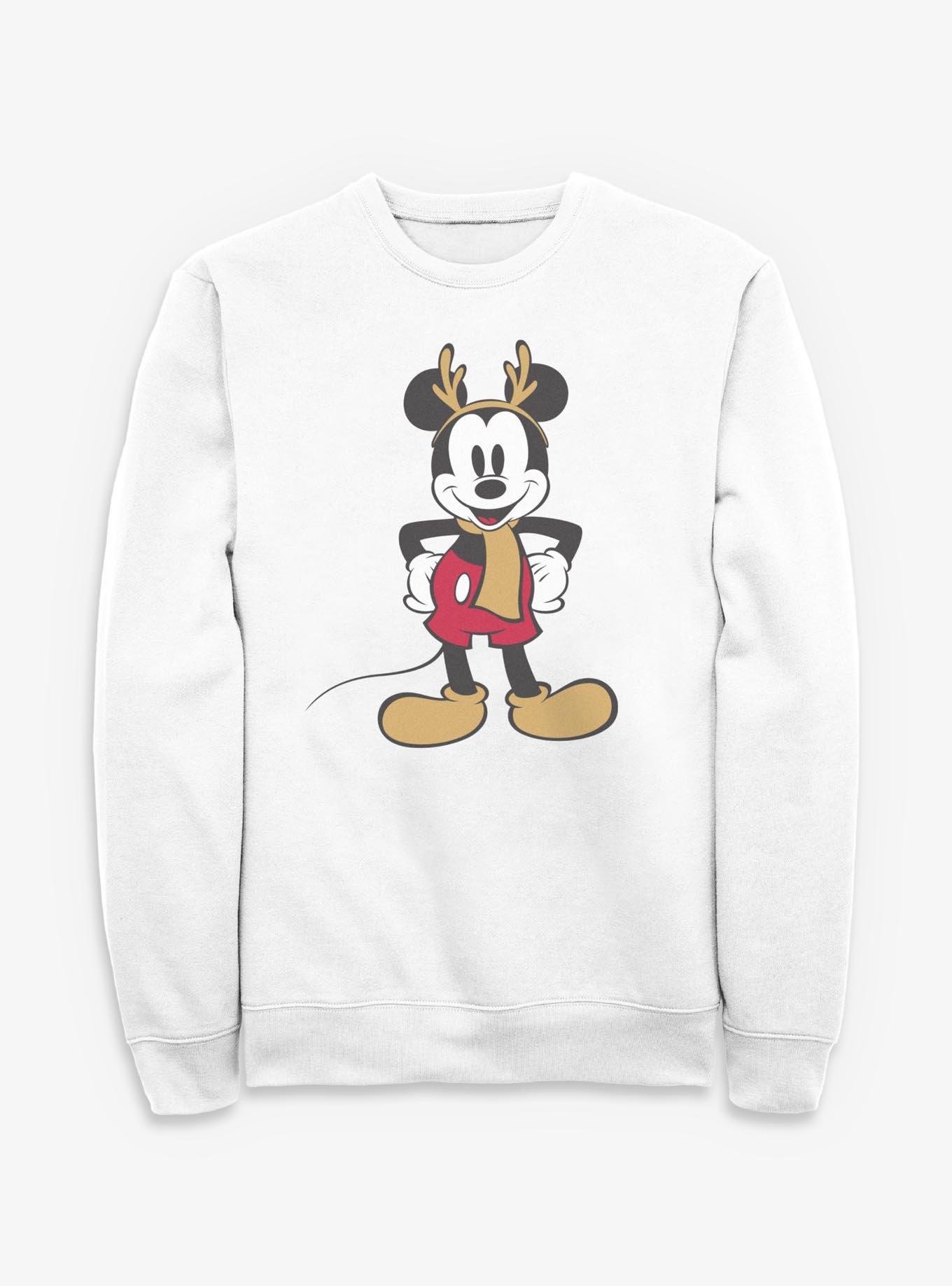 Disney Mickey Mouse Festive Reindeer Sweatshirt, , hi-res