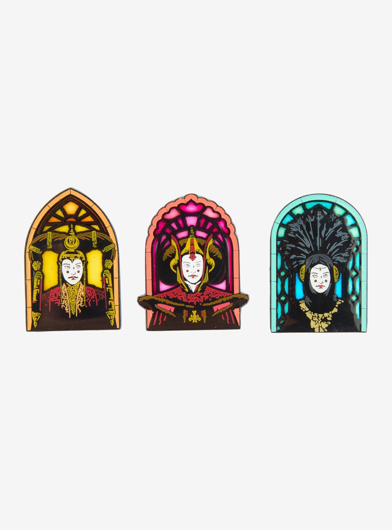 Star Wars Queen Amidala Enamel Pin Set Her Universe Exclusive, , hi-res