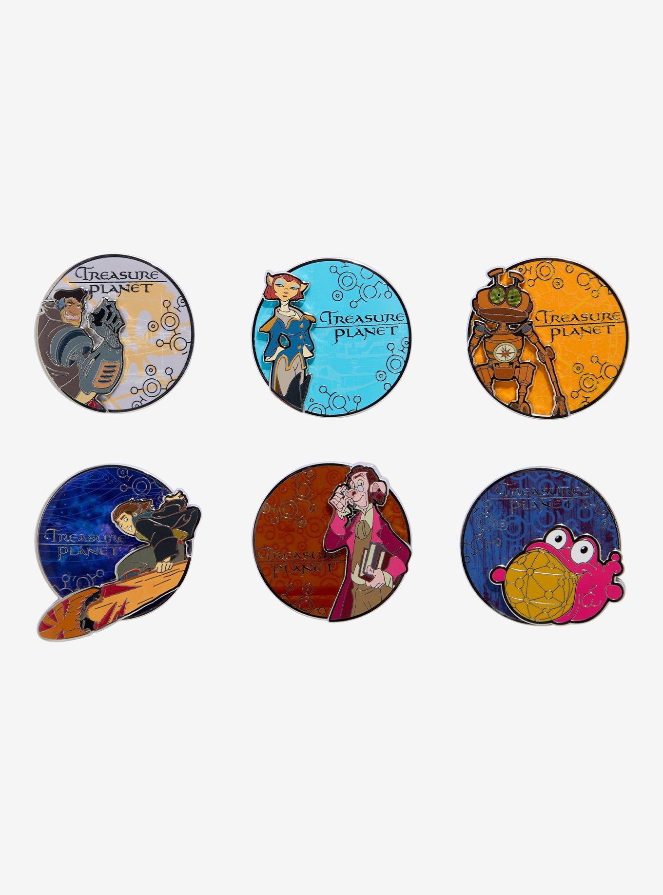 Disney Treasure Planet Characters Blind Box Enamel Pin - BoxLunch Exclusive, , hi-res