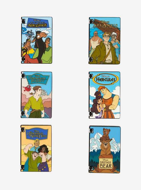 Disney Retro VHS Hinged Blind Box Enamel Pin — BoxLunch Exclusive