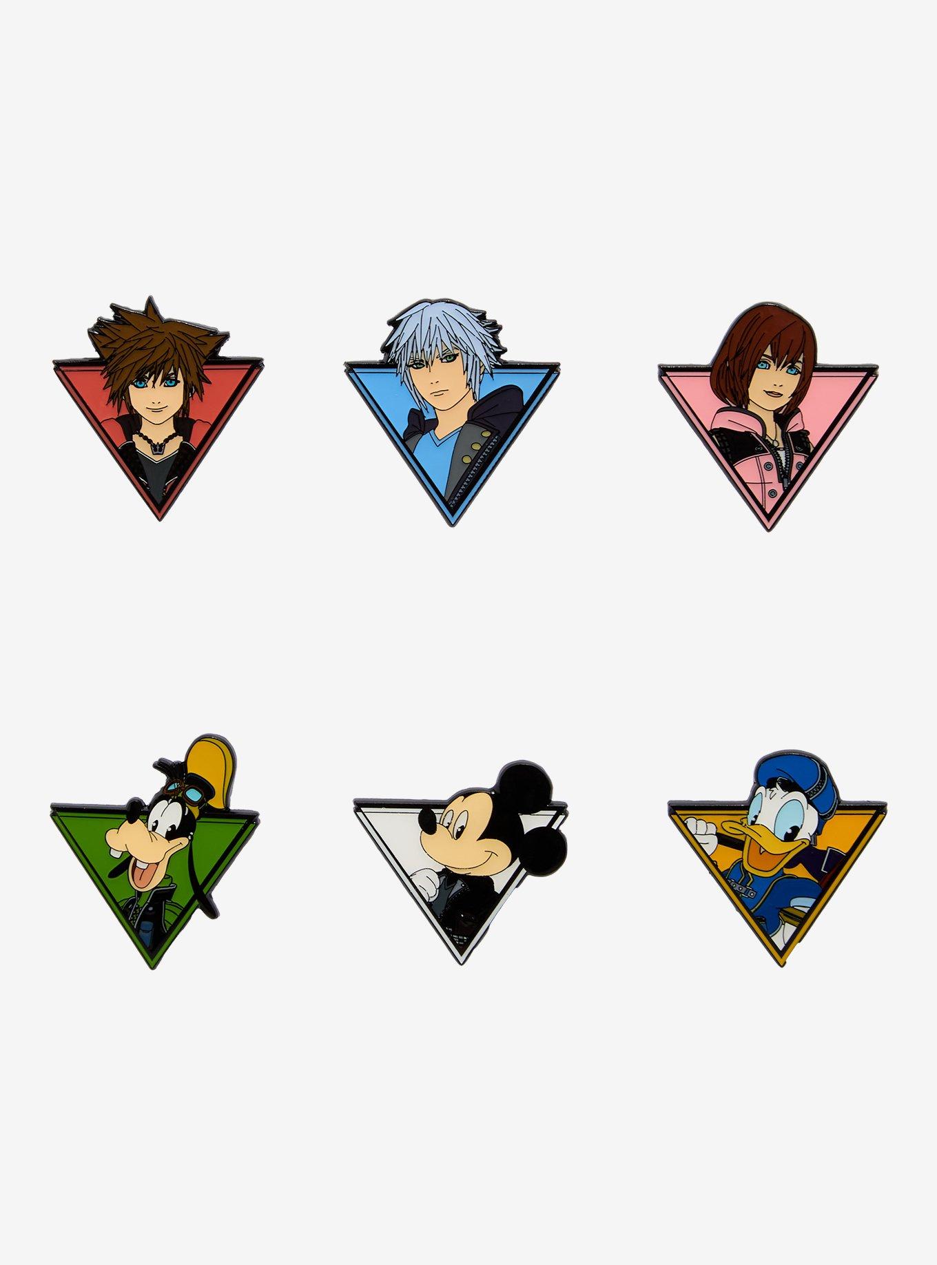 Disney Kingdom Hearts Characters Blind Box Enamel Pin - BoxLunch Exclusive, , hi-res
