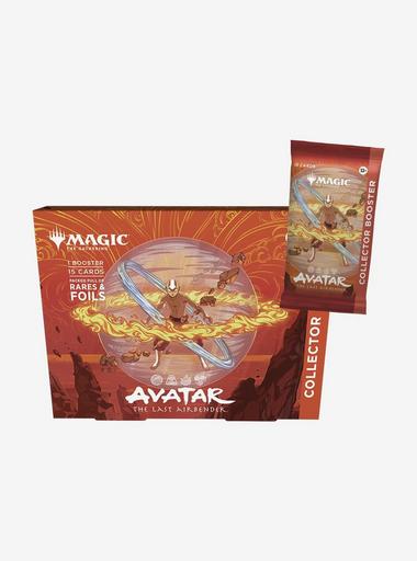 atla mtg collector booster box Avatar The Last Airbender Magic The Gathering with 1214 Traditional Foils in each pack Magic: The Gathering Avatar: The