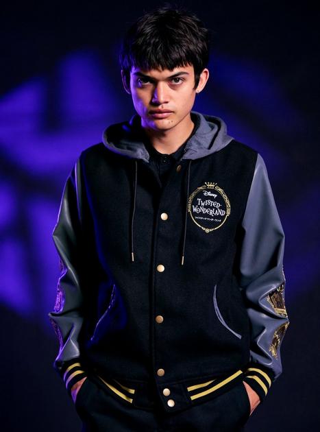 Disney Twisted-Wonderland House Crest Varsity Jacket | Hot Topic