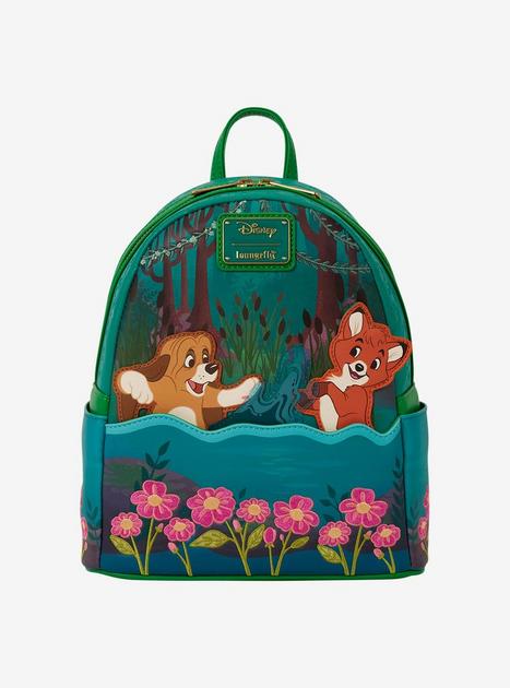 animal character mini backpack The Muppets Cosplay is center stage with PVC and embroidered detailing Loungefly Disney The Fox and