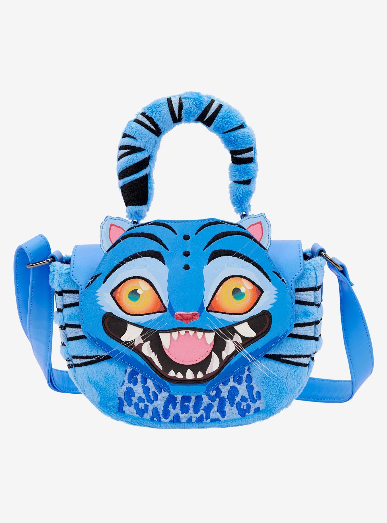 Loungefly KPop Demon Hunters Derpy Tiger Glow-in-the-Dark Figural Crossbody Bag, , hi-res