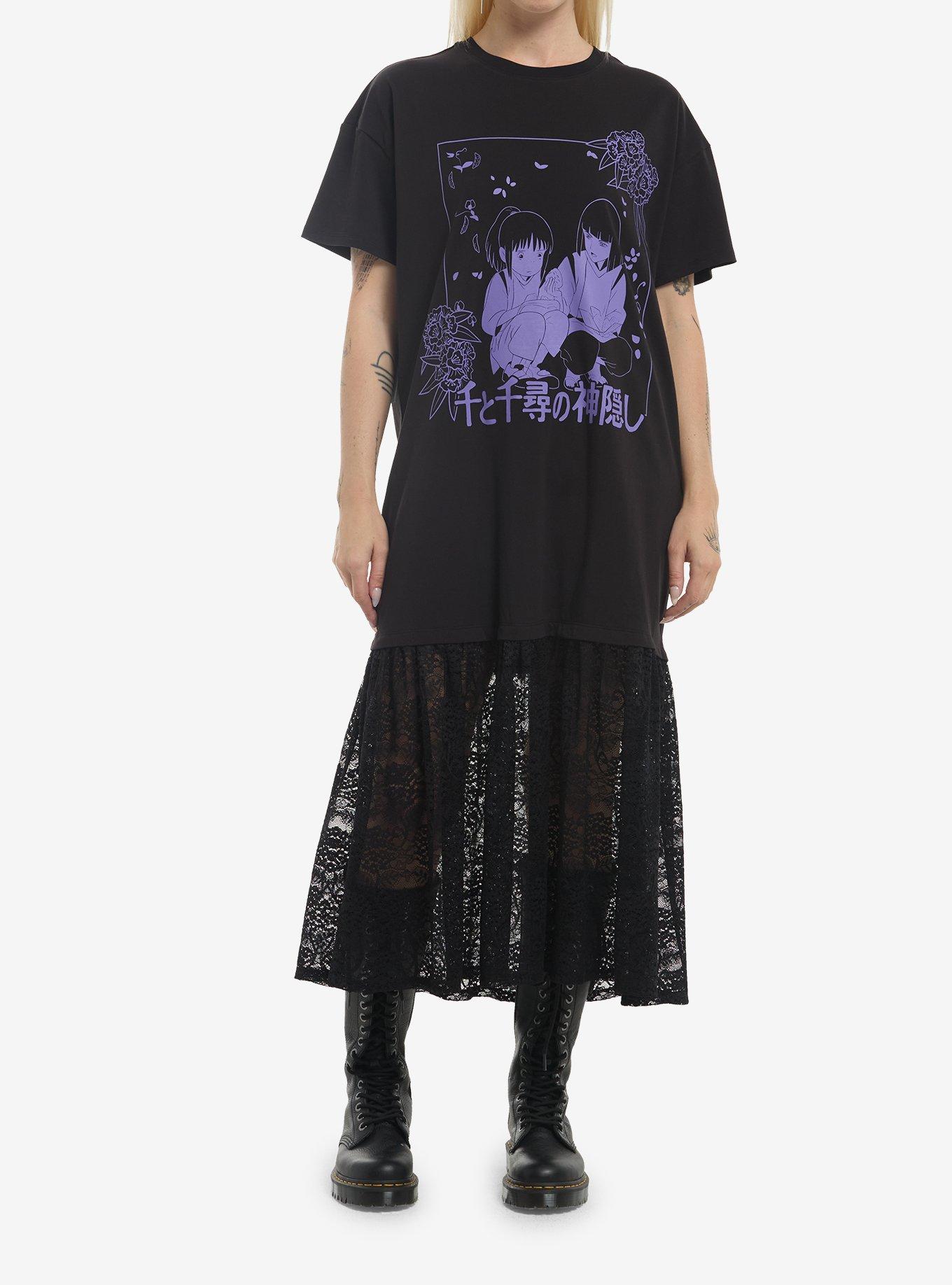 Studio Ghibli&reg; Spirited Away Lace Layer T-Shirt Maxi Dress, , hi-res