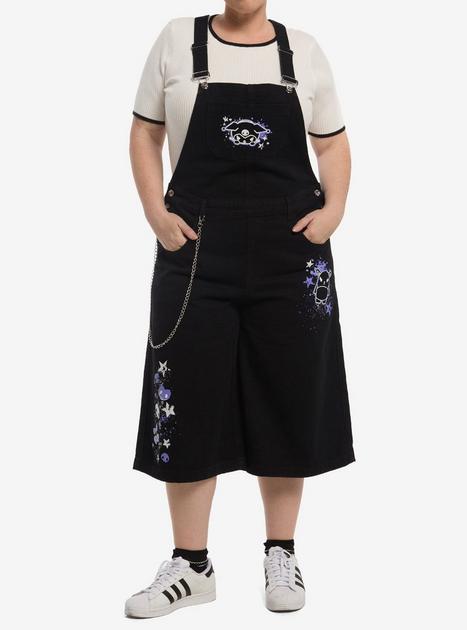 Kuromi Baku Graffiti Art Jorts Shortalls Plus Size | Hot Topic