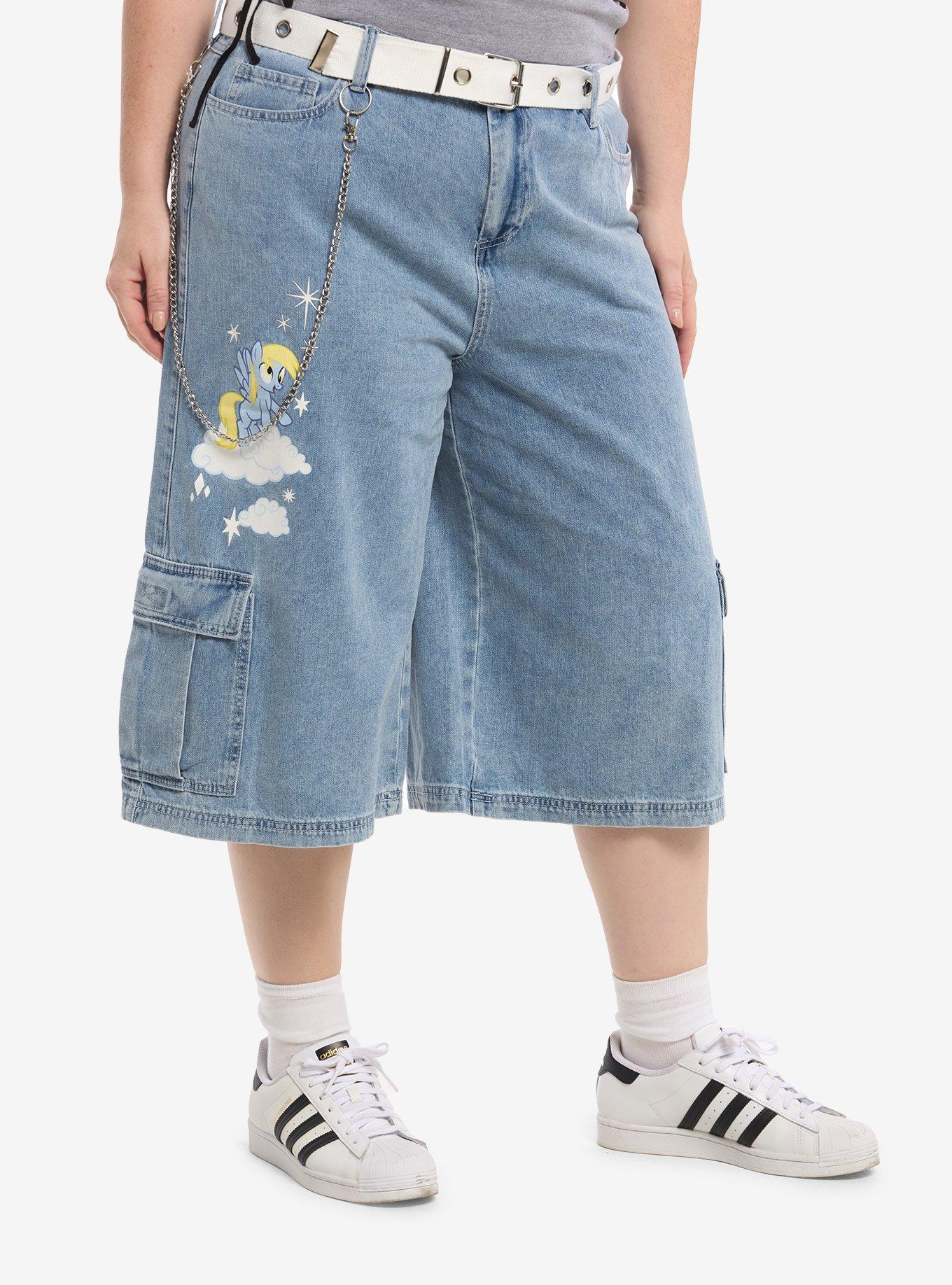 My Little Pony: Friendship Is Magic Muffins Cargo Jorts Plus Size, MULTI, hi-res