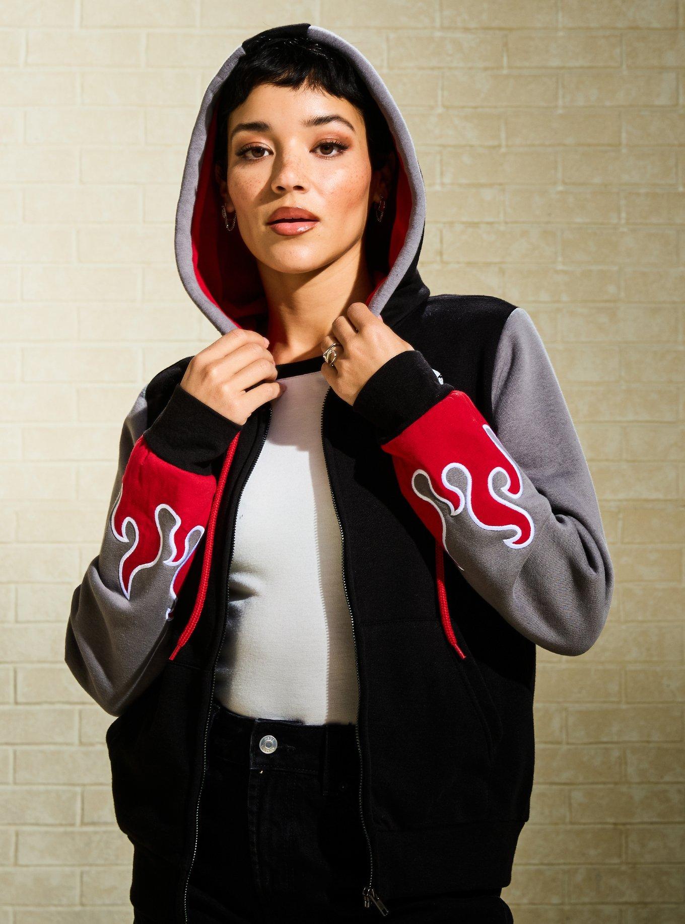 Her Universe DC Comics Supergirl Lobo Bite Me Fanboy Women's Cropped Zippered Hoodie - BoxLunch Exclusive