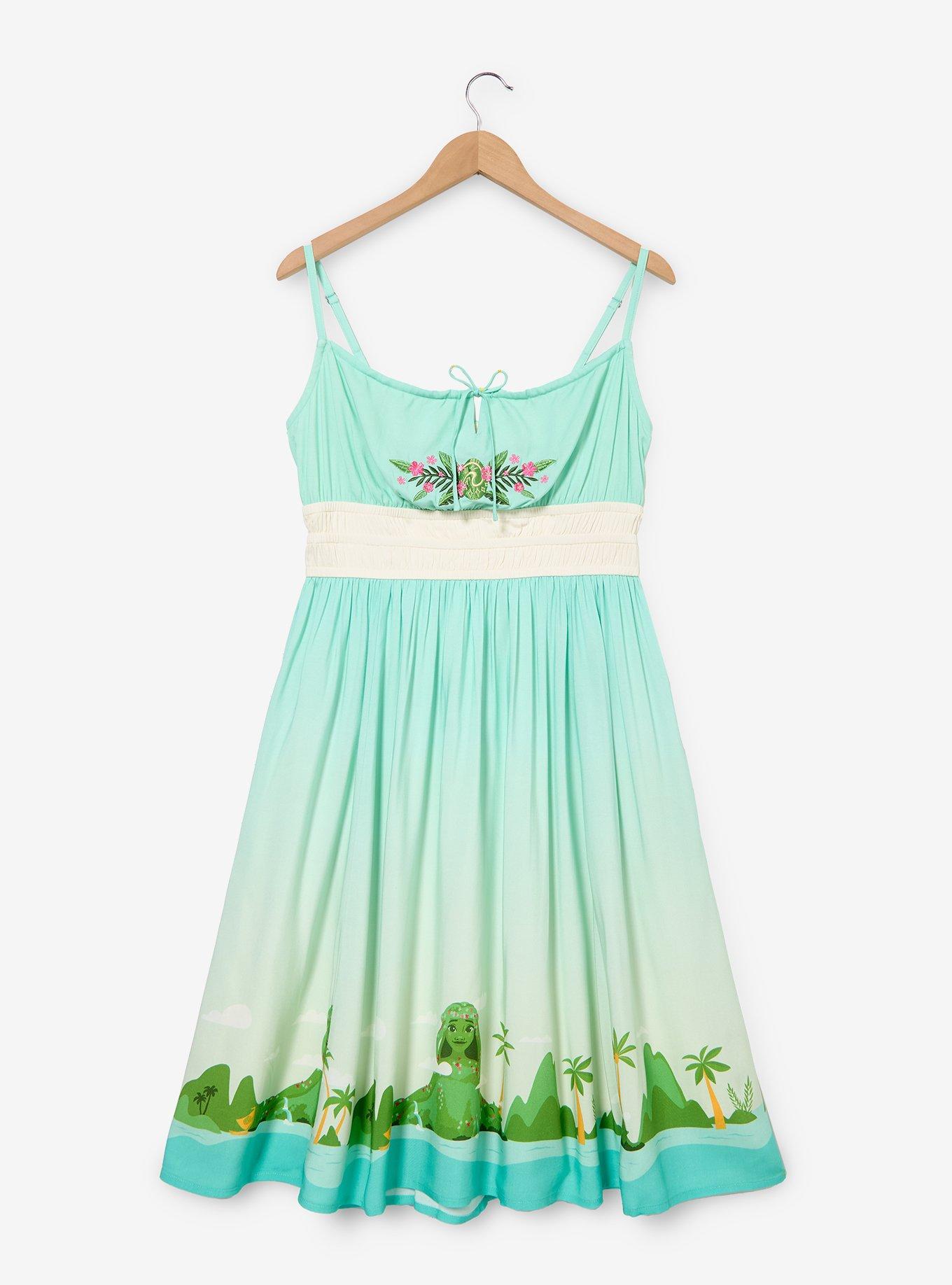 Disney Moana Te Fiti Plus Size Tank Dress - BoxLunch Exclusive, , hi-res