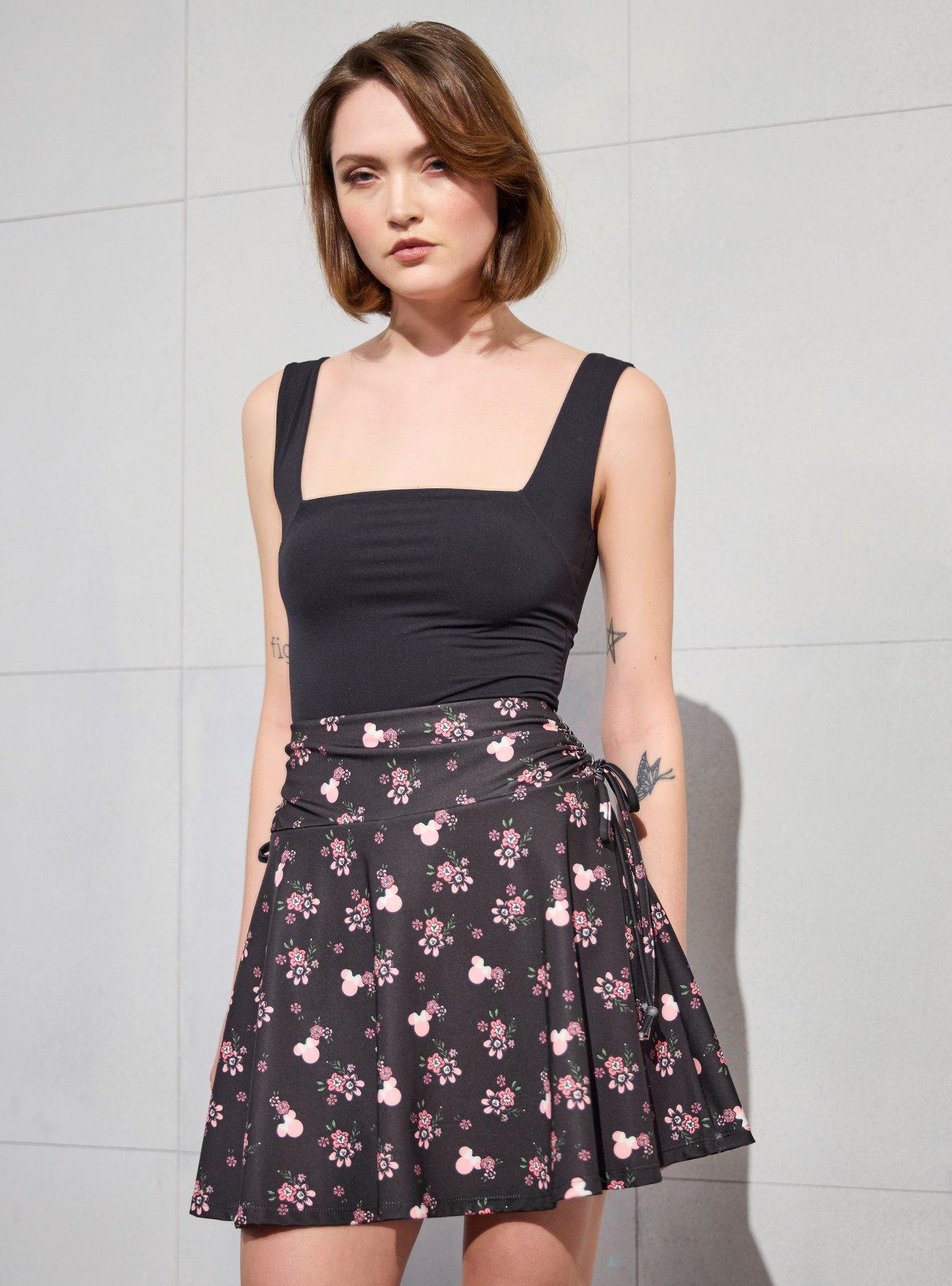 Disney Minnie Mouse Floral Active Skirt - BoxLunch Exclusive