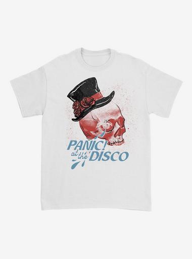 Panic! At The Disco Red Skull T-Shirt | Hot Topic display picture 2