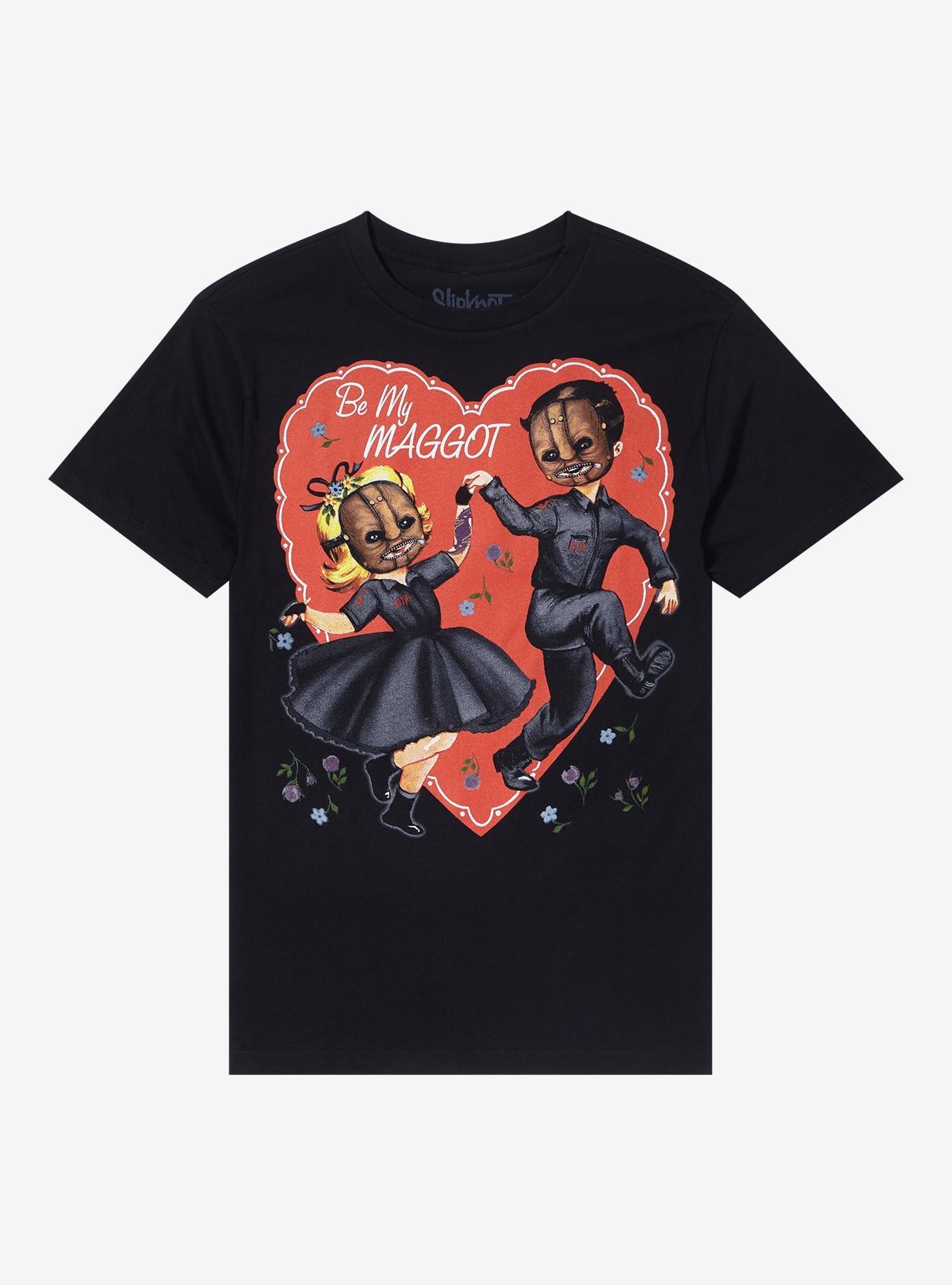 Slipknot Be My Maggot Heart Boyfriend Fit Girls T-Shirt | Hot Topic