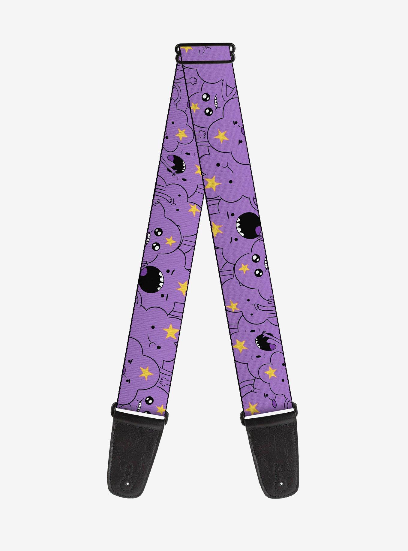 Adventure Time Lumpy Space Princess Expression Stack Guitar Strap, , hi-res